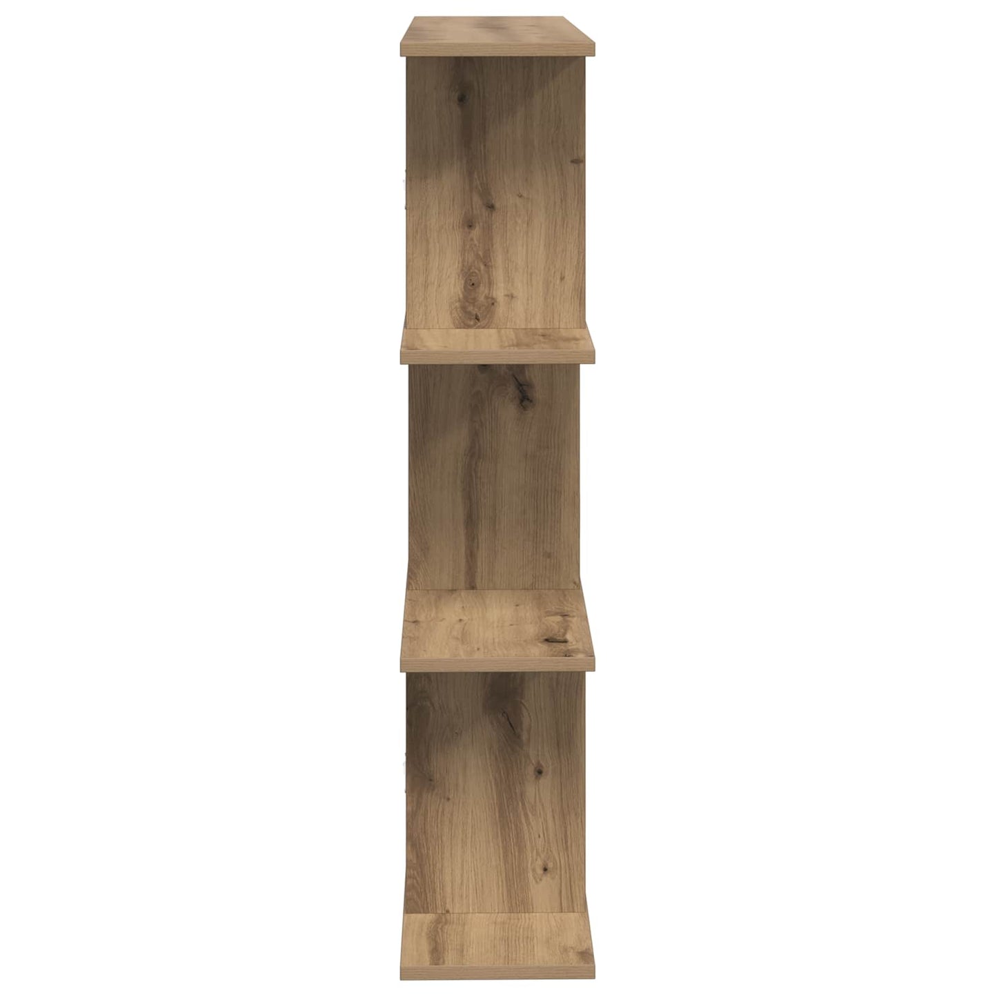 Wandplank Artisanaal eiken 102 x 20 x 96 cm Bewerkt hout