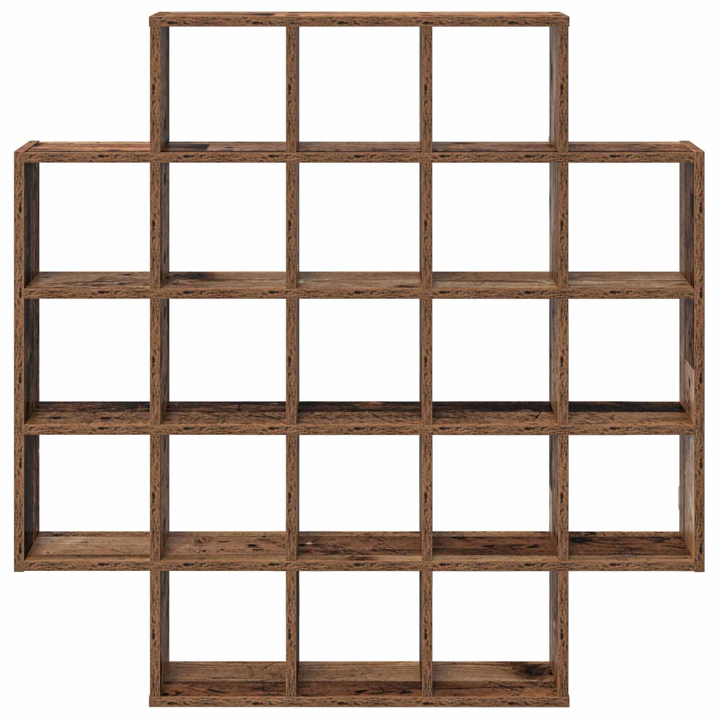 Wandplank Oud hout 100 x 13 x 100 cm Bewerkt hout