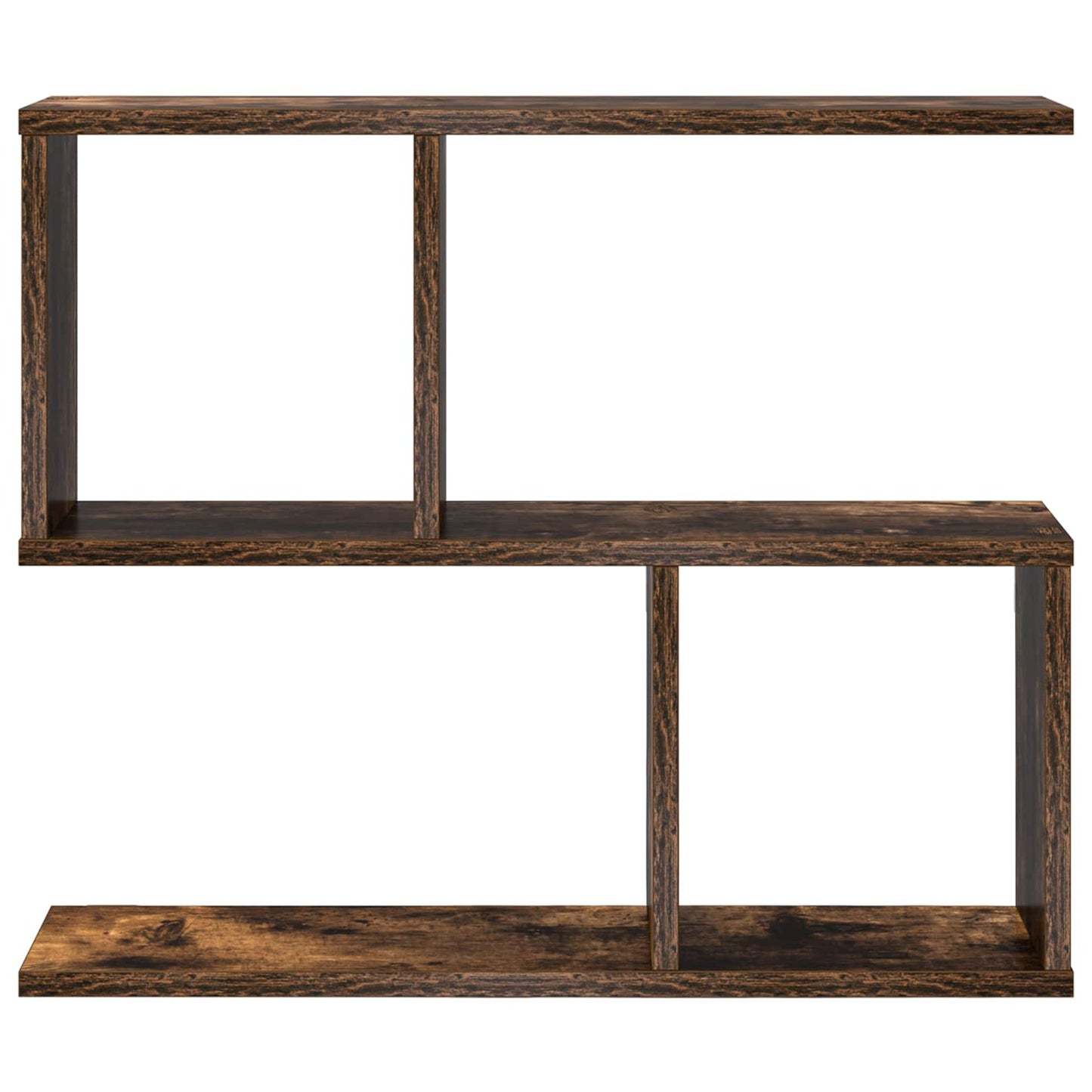 Wandplank Gerookt eiken 60 x 12 x 50,5 cm Bewerkt hout