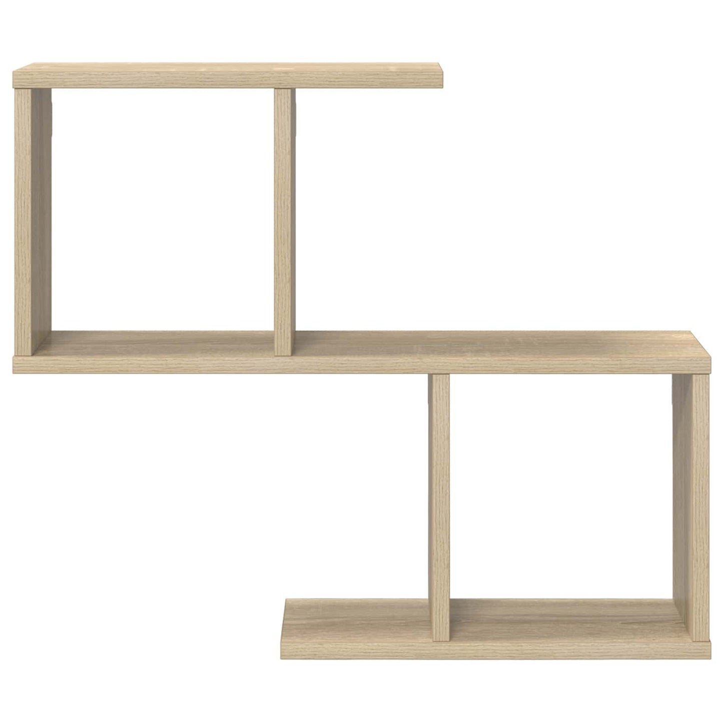 Wandplank Sonoma Eiken 60 x 12 x 50,5 cm Bewerkt hout