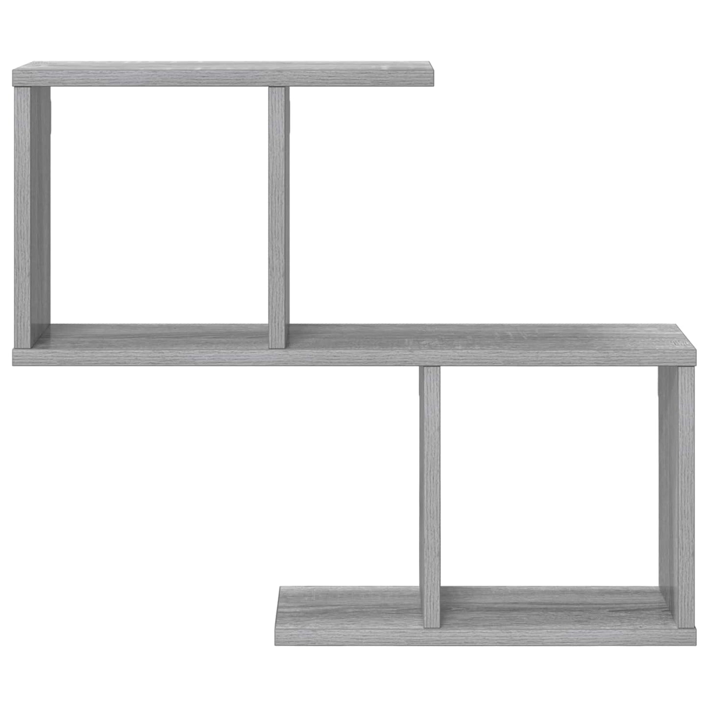 Wandplank Grijs Sonoma 60 x 12 x 50,5 cm Bewerkt hout is nu te koop bij PeponiXL, paradijselijk wonen!
