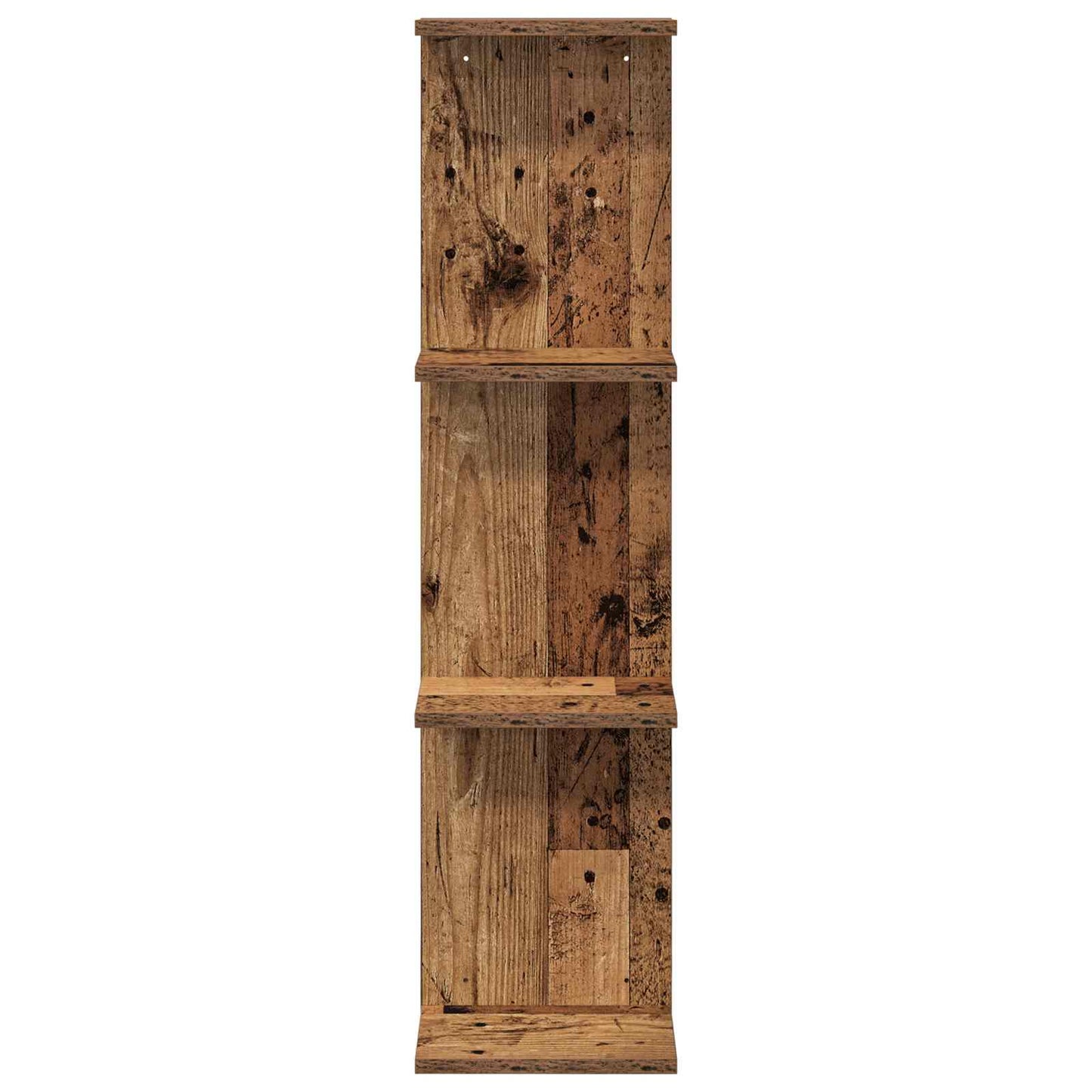 Wandplank Oud hout 25 x 15 x 100 cm Bewerkt hout