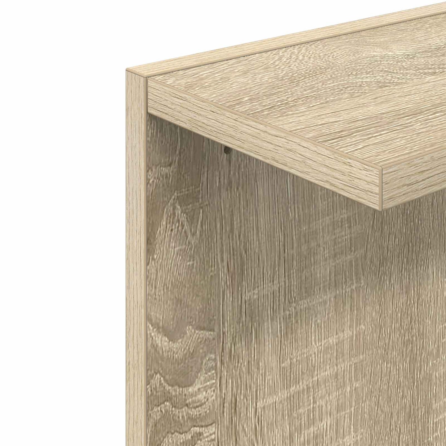 Wandplank Sonoma Eiken 30 x 15 x 100 cm Bewerkt hout