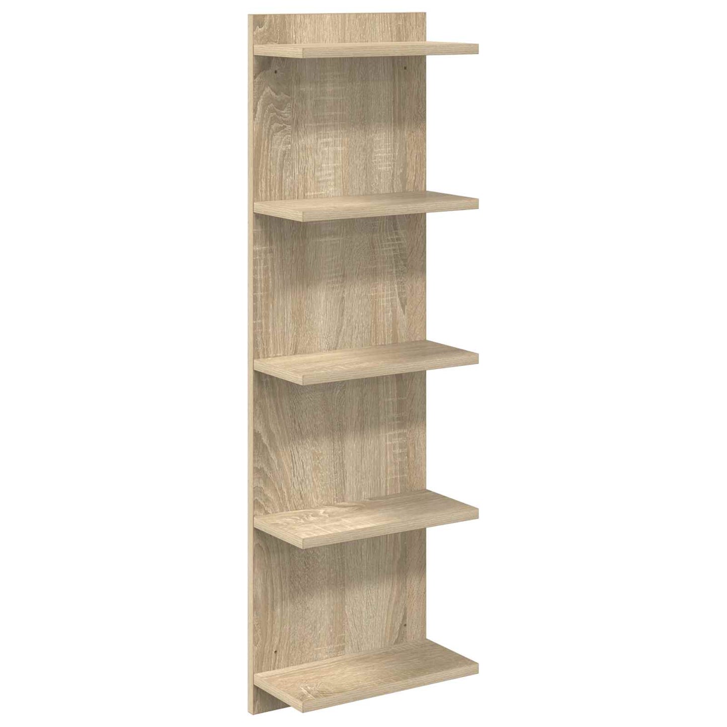 Wandplank Sonoma Eiken 30 x 15 x 100 cm Bewerkt hout