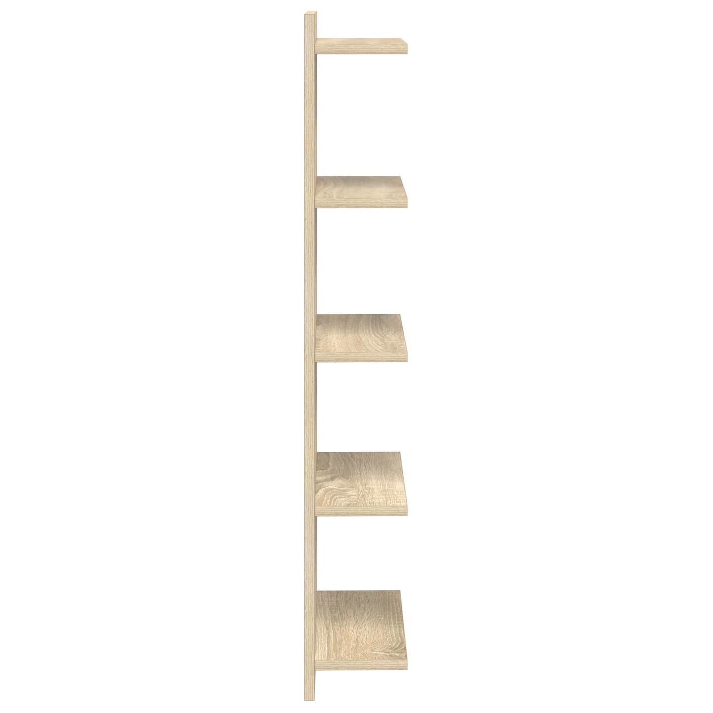 Wandplank Sonoma Eiken 30 x 15 x 100 cm Bewerkt hout