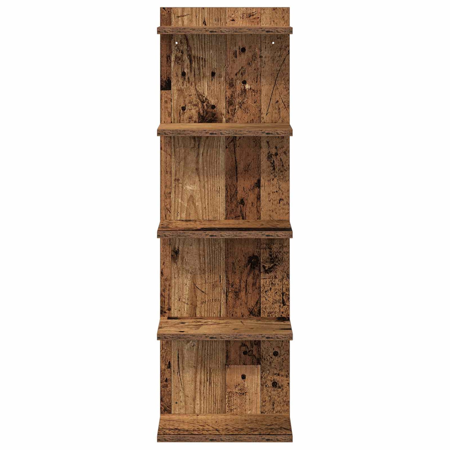 Wandplank 2 pcs Oud hout 30 x 15 x 100 cm Bewerkt hout