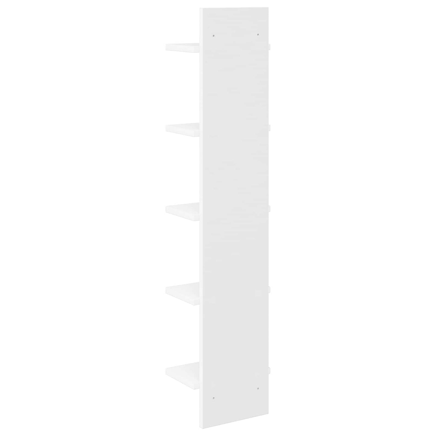 Wandplank 2 pcs Wit 22 x 15 x 100 cm Bewerkt hout is nu te koop bij PeponiXL, paradijselijk wonen!