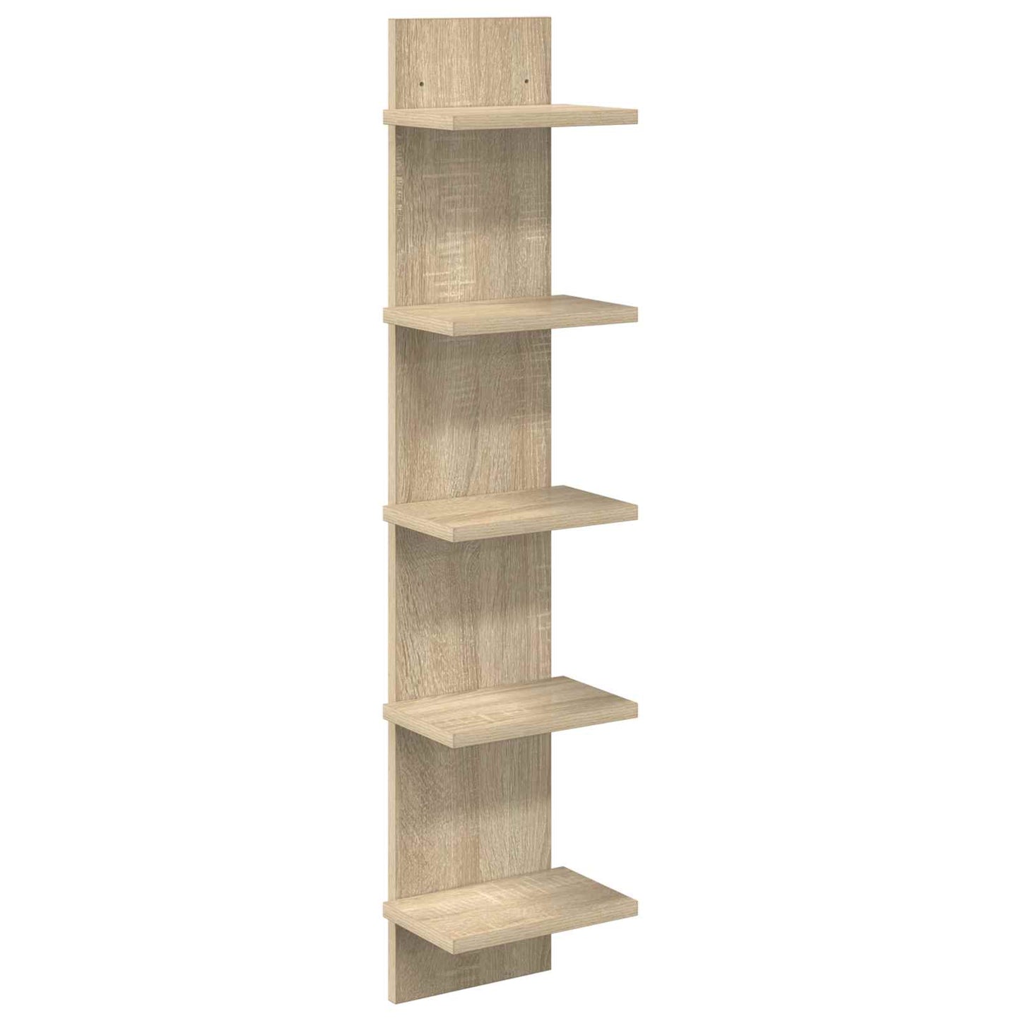 Wandplank Sonoma Eiken 22 x 15 x 100 cm Bewerkt hout