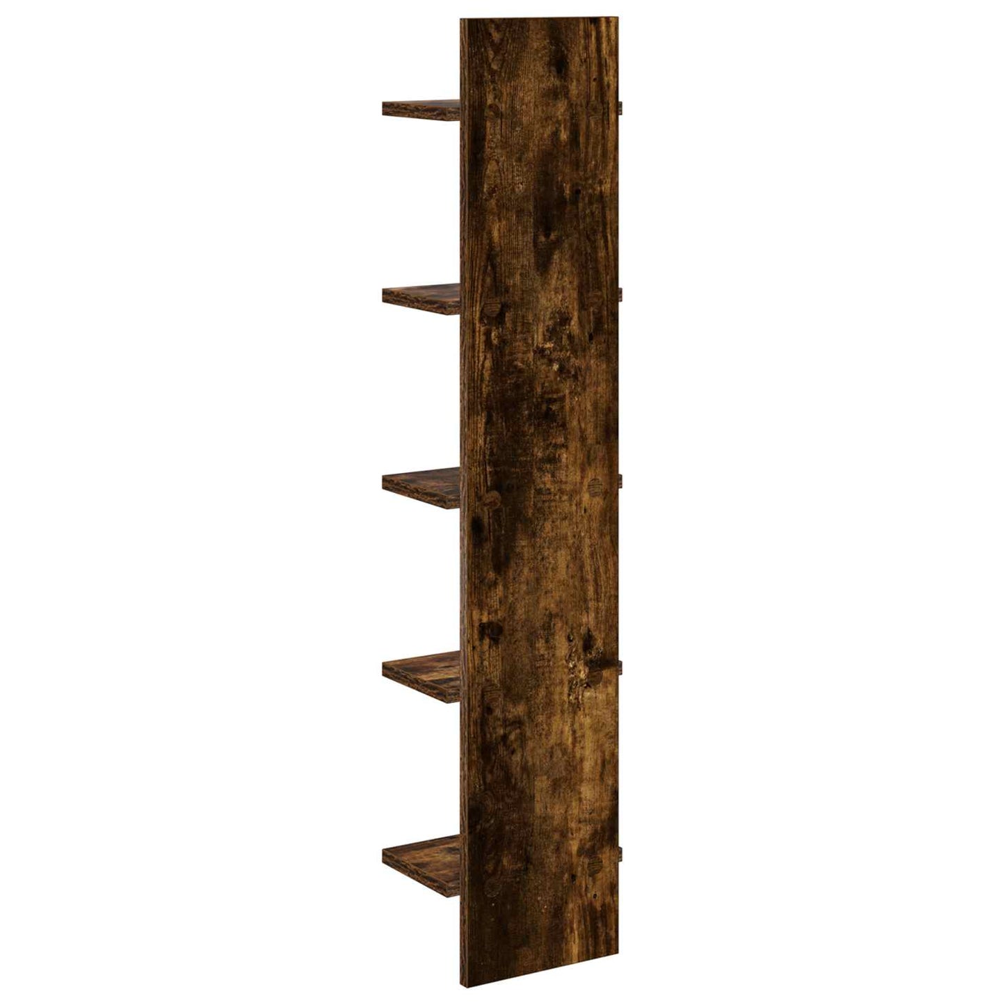 Wandplank Gerookt eiken 22 x 15 x 100 cm Bewerkt hout