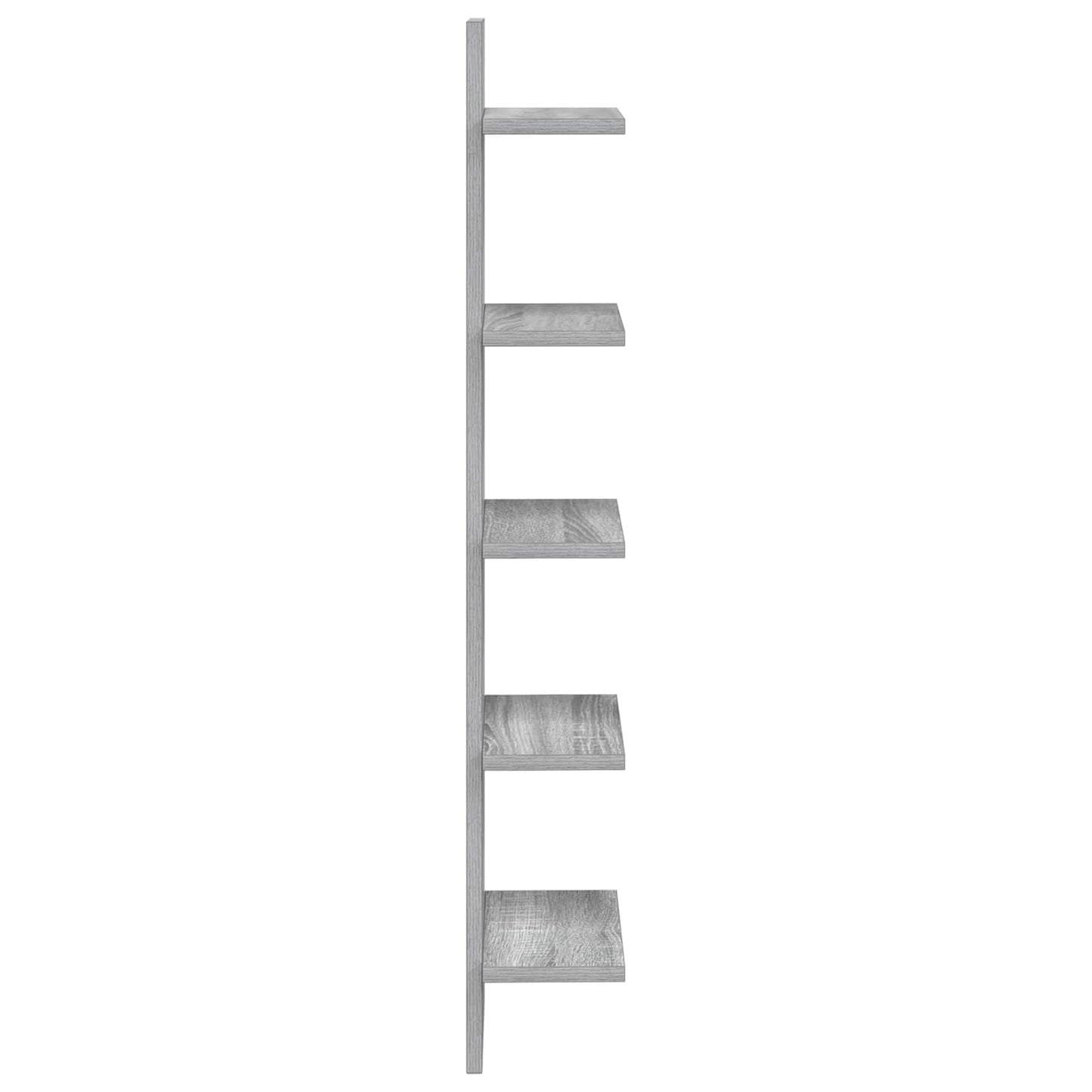 Wandplank 2 pcs Grijs Sonoma 22 x 15 x 100 cm Bewerkt hout is nu te koop bij PeponiXL, paradijselijk wonen!