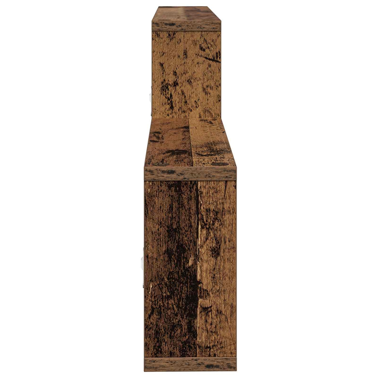 Wandplank Oud hout 130 x 10 x 50 cm Bewerkt hout