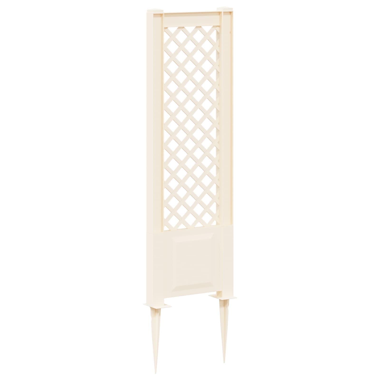 Trellis met Spike Wit 43 x 6 x 165 cm PP is nu te koop bij PeponiXL, paradijselijk wonen!