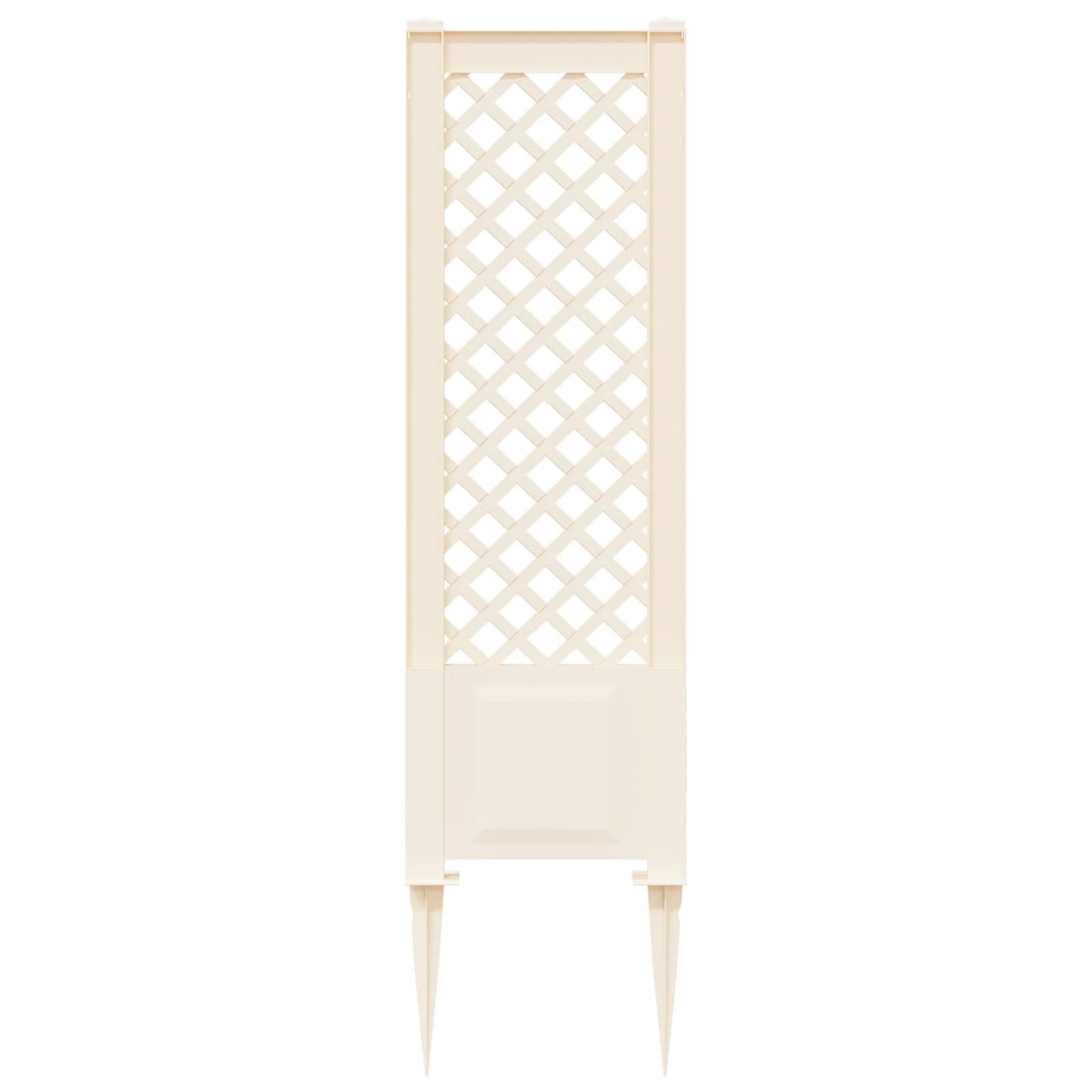 Trellis met Spike Wit 43 x 6 x 165 cm PP is nu te koop bij PeponiXL, paradijselijk wonen!