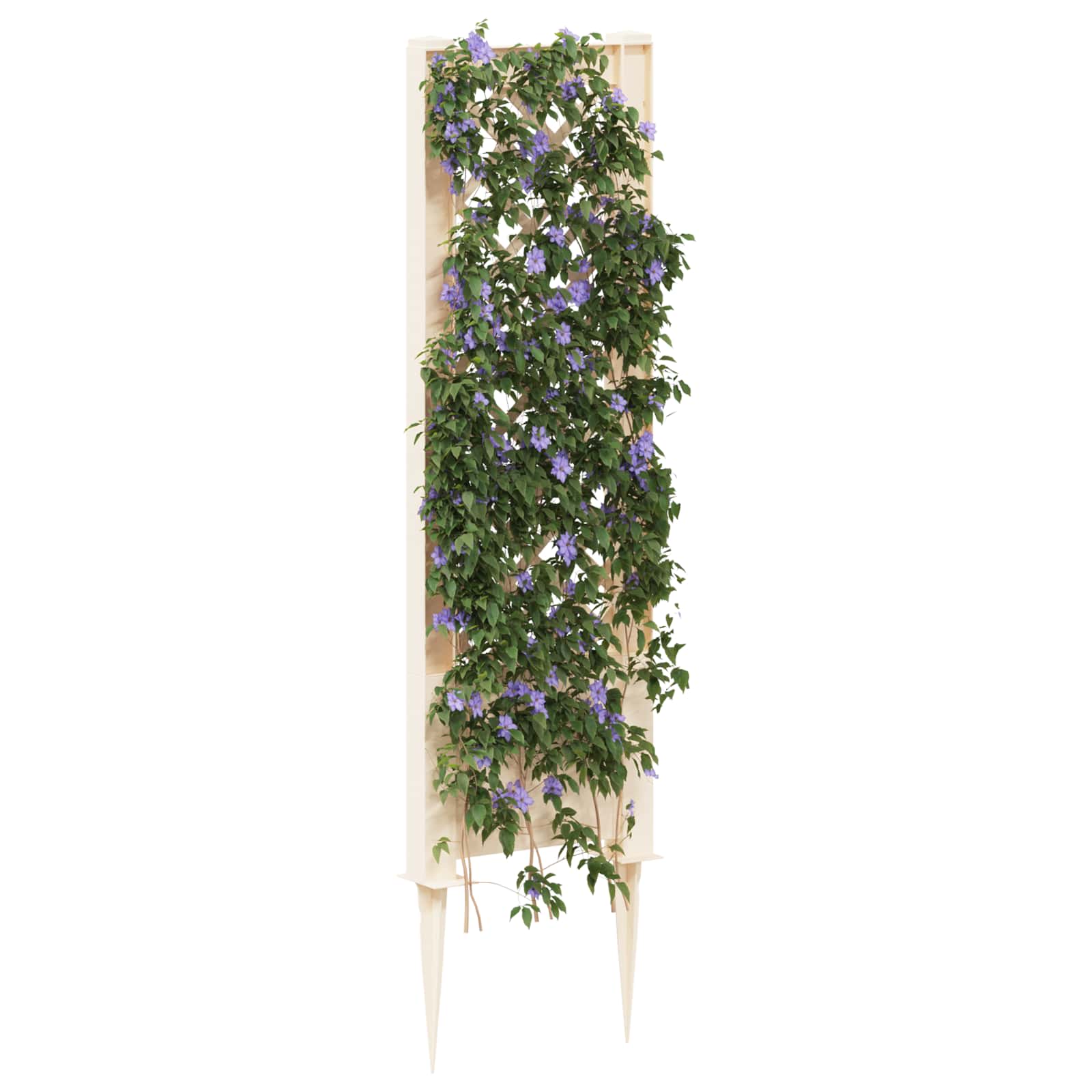 Trellis met Spike Wit 43 x 6 x 165 cm PP is nu te koop bij PeponiXL, paradijselijk wonen!