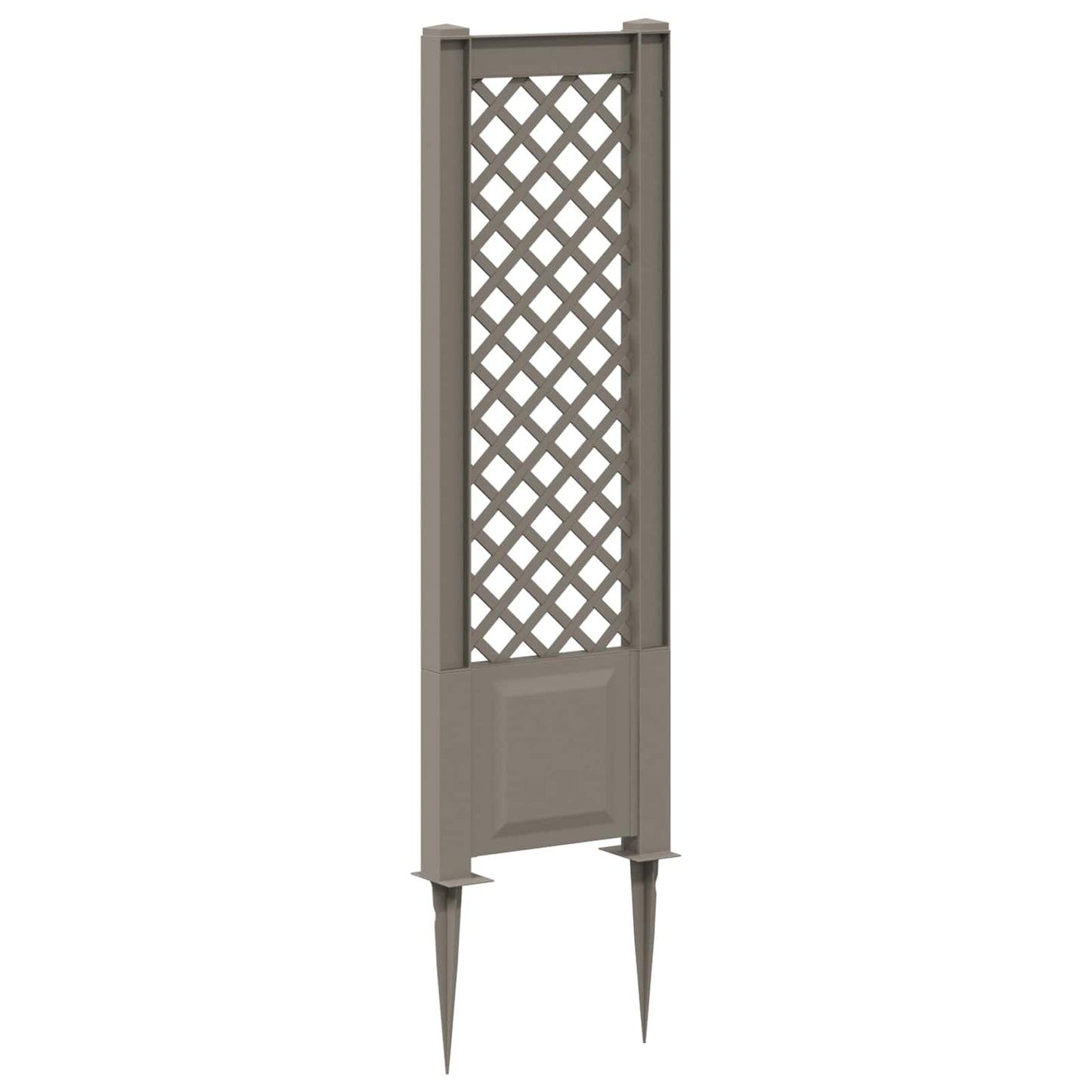 Trellis met Spike Grijs 43 x 6 x 165 cm PP is nu te koop bij PeponiXL, paradijselijk wonen!