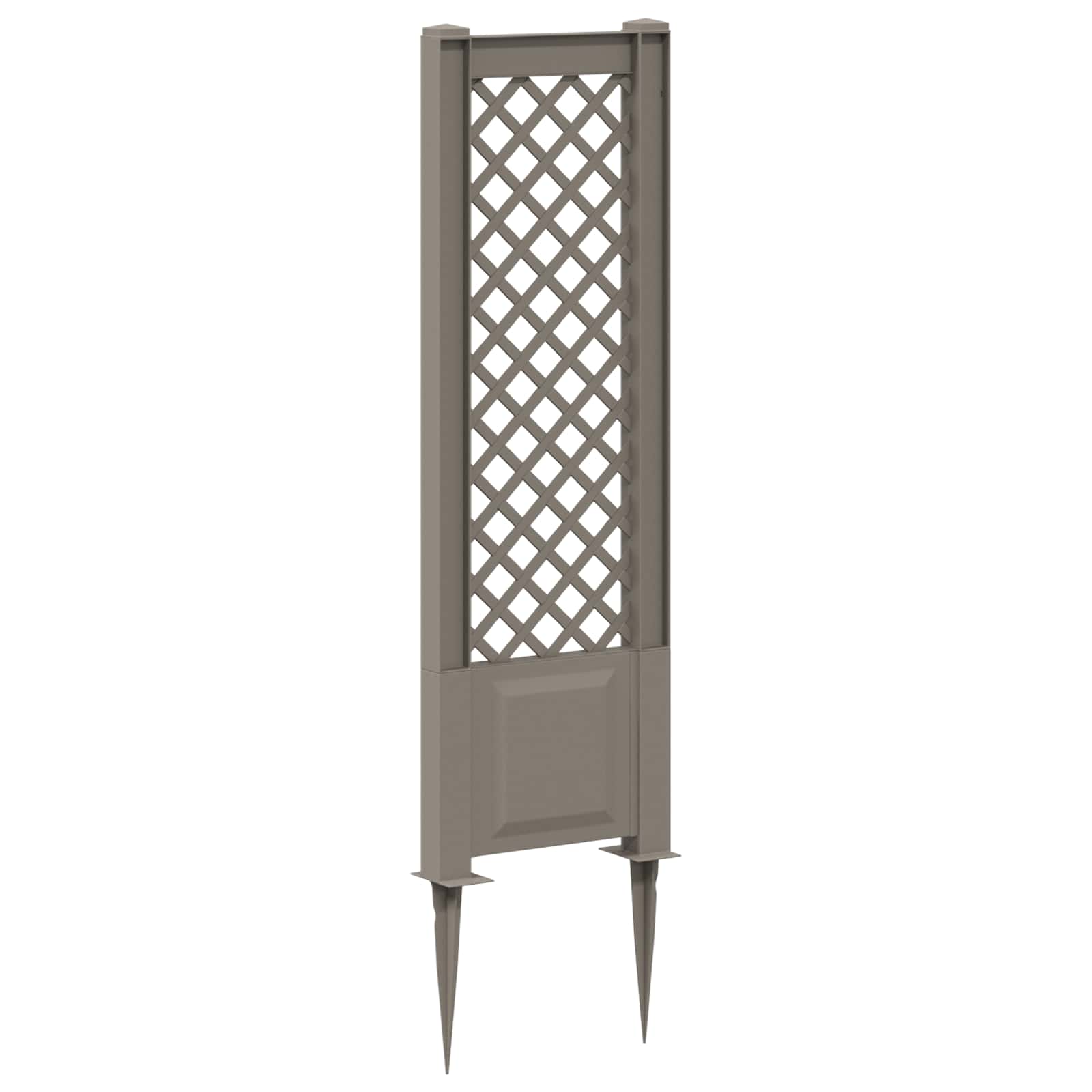 Trellis met Spike Grijs 43 x 6 x 165 cm PP is nu te koop bij PeponiXL, paradijselijk wonen!