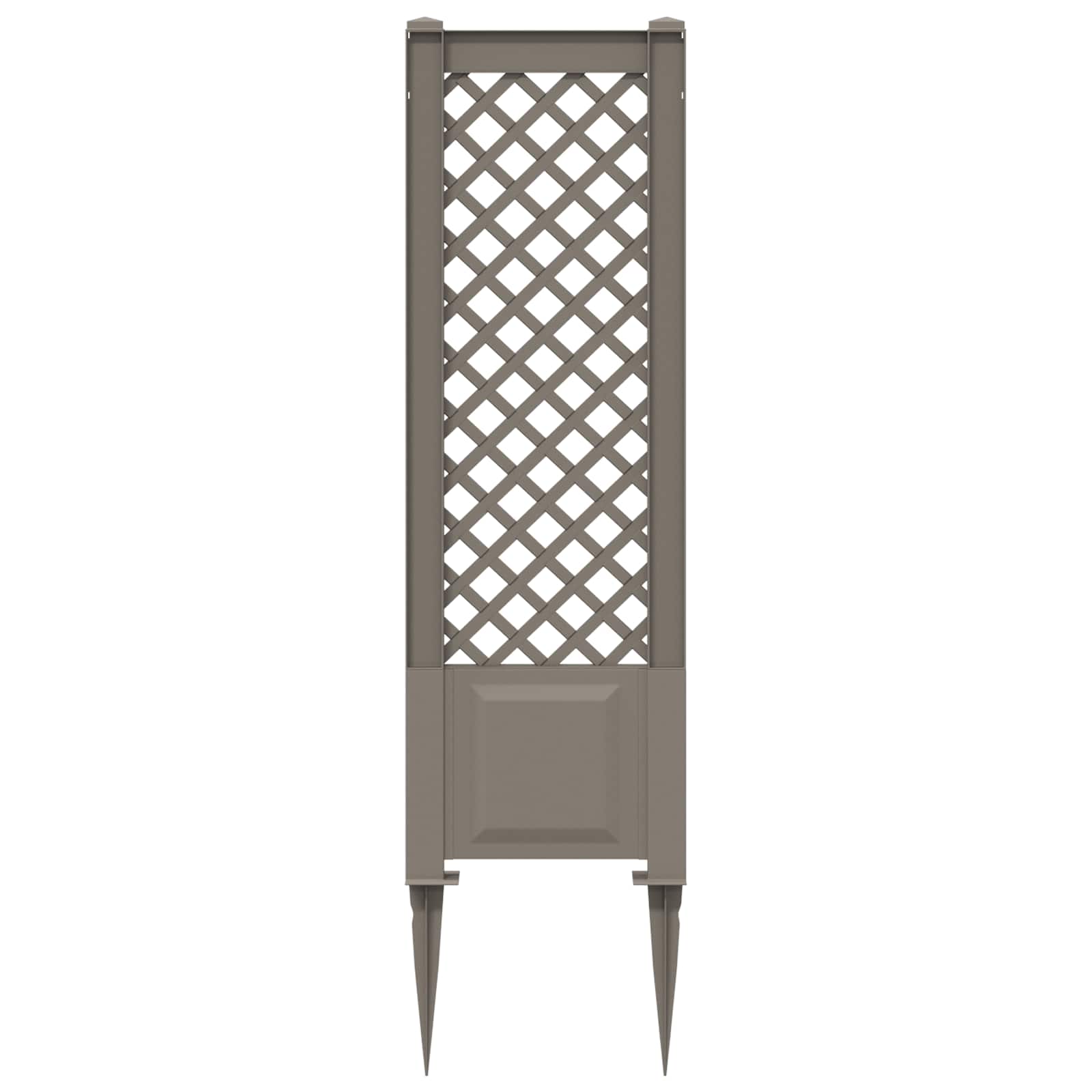 Trellis met Spike Grijs 43 x 6 x 165 cm PP is nu te koop bij PeponiXL, paradijselijk wonen!