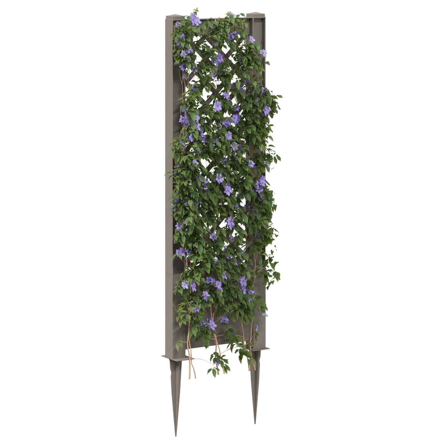 Trellis met Spike Grijs 43 x 6 x 165 cm PP is nu te koop bij PeponiXL, paradijselijk wonen!