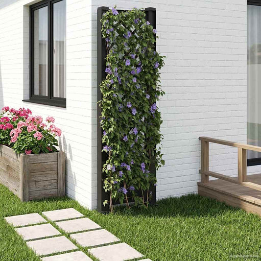 Trellis met Spike Antracietkleurig 43 x 6 x 165 cm PP is nu te koop bij PeponiXL, paradijselijk wonen!
