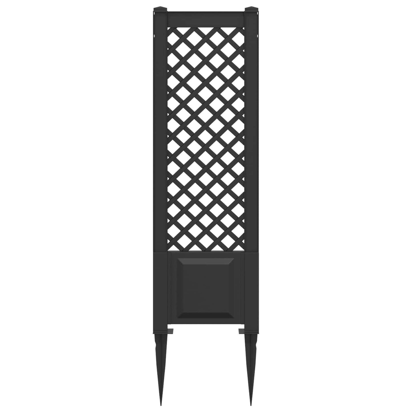 Trellis met Spike Antracietkleurig 43 x 6 x 165 cm PP is nu te koop bij PeponiXL, paradijselijk wonen!