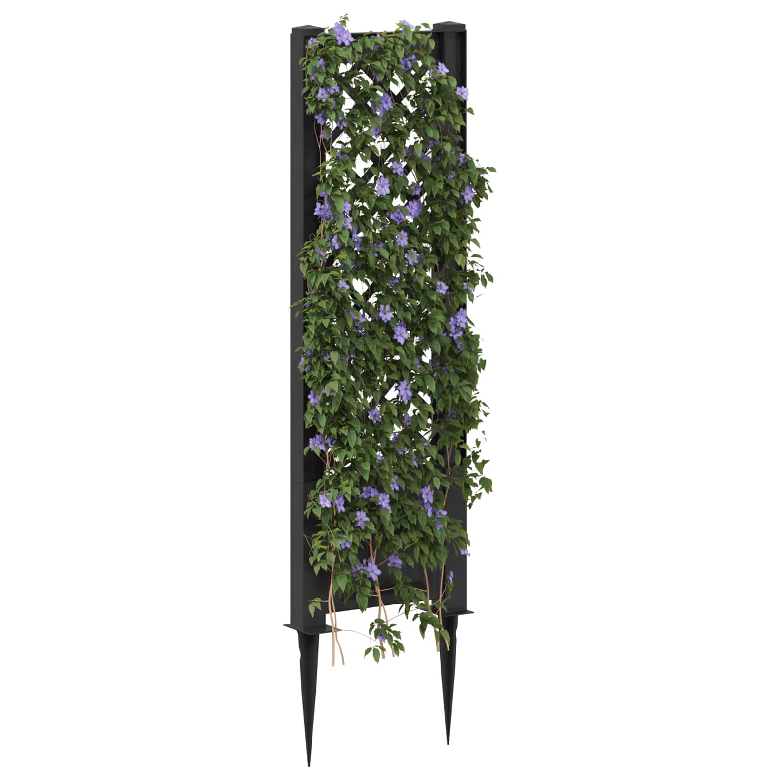 Trellis met Spike Antracietkleurig 43 x 6 x 165 cm PP is nu te koop bij PeponiXL, paradijselijk wonen!