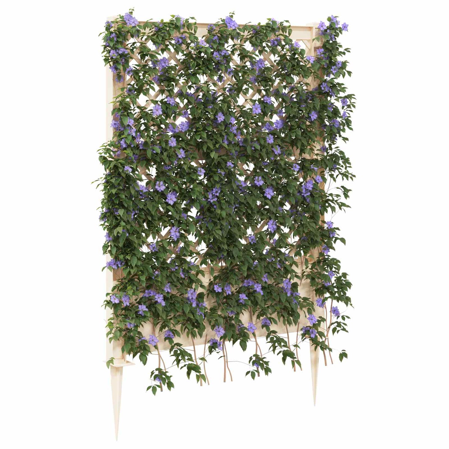 Trellis met Spike Wit 99 x 6 x 165 cm PP is nu te koop bij PeponiXL, paradijselijk wonen!