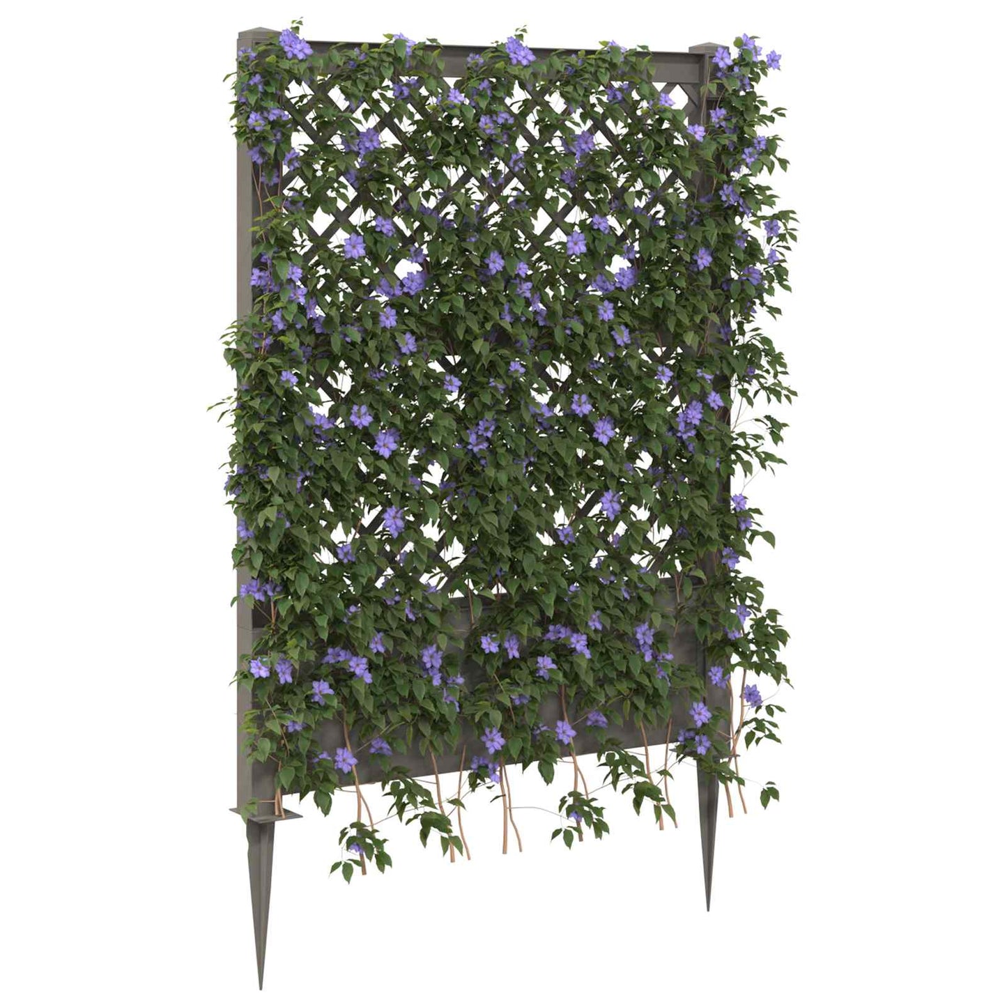 Trellis met Spike Grijs 99 x 6 x 165 cm PP is nu te koop bij PeponiXL, paradijselijk wonen!