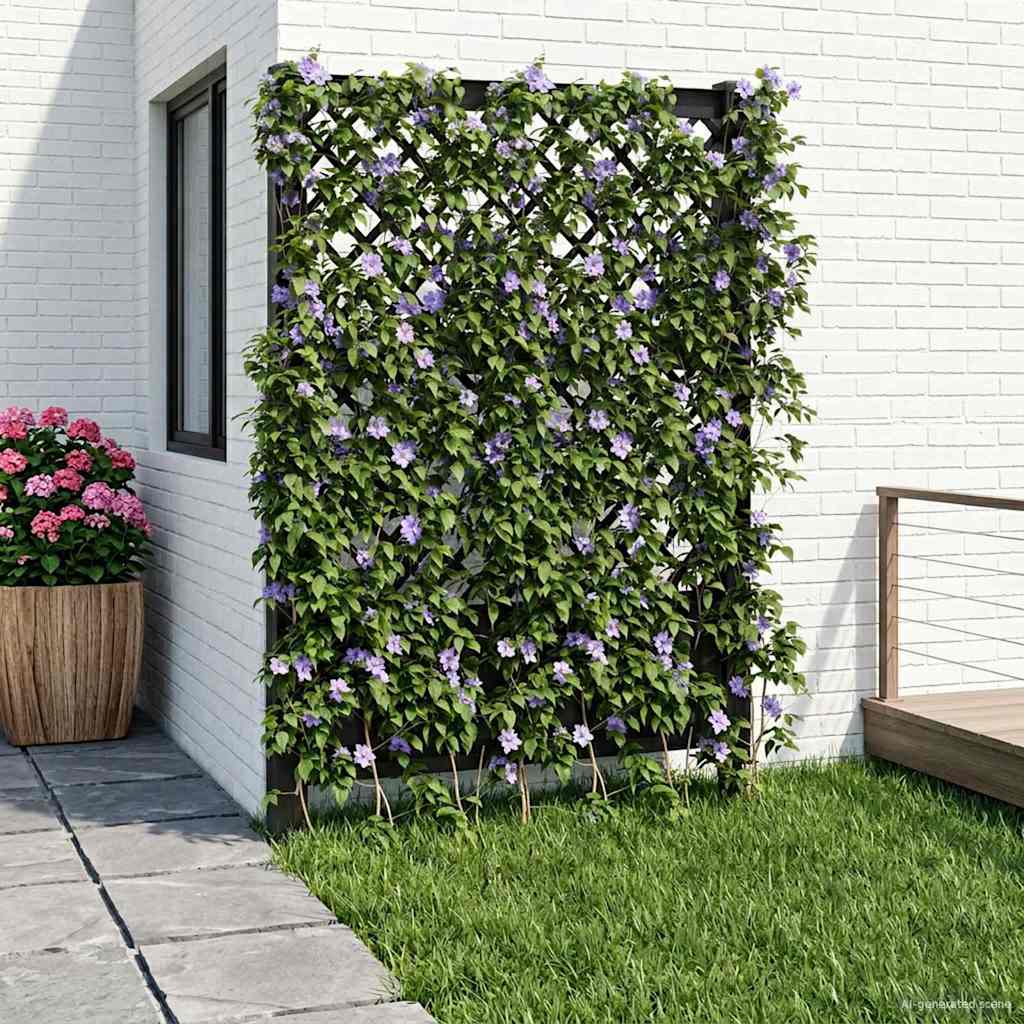 Trellis met Spike Antracietkleurig 99 x 6 x 165 cm PP is nu te koop bij PeponiXL, paradijselijk wonen!