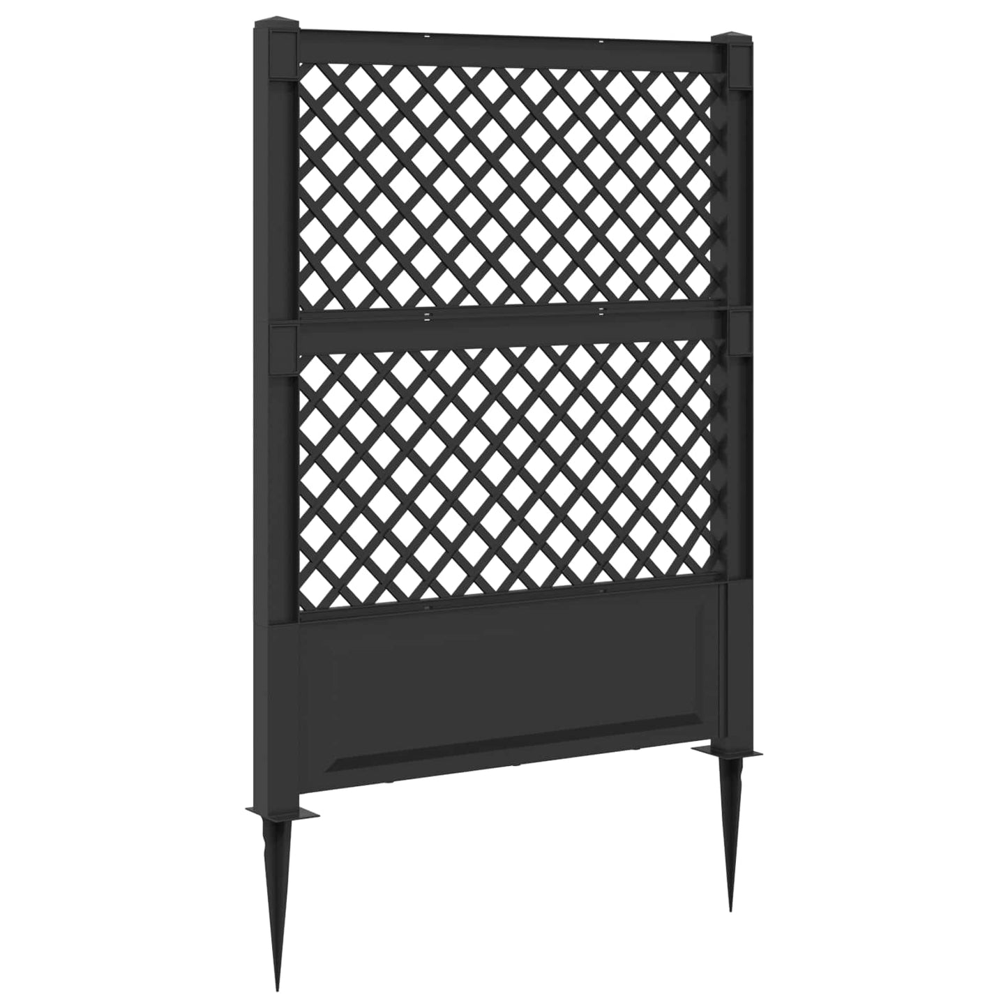 Trellis met Spike Antracietkleurig 99 x 6 x 165 cm PP is nu te koop bij PeponiXL, paradijselijk wonen!