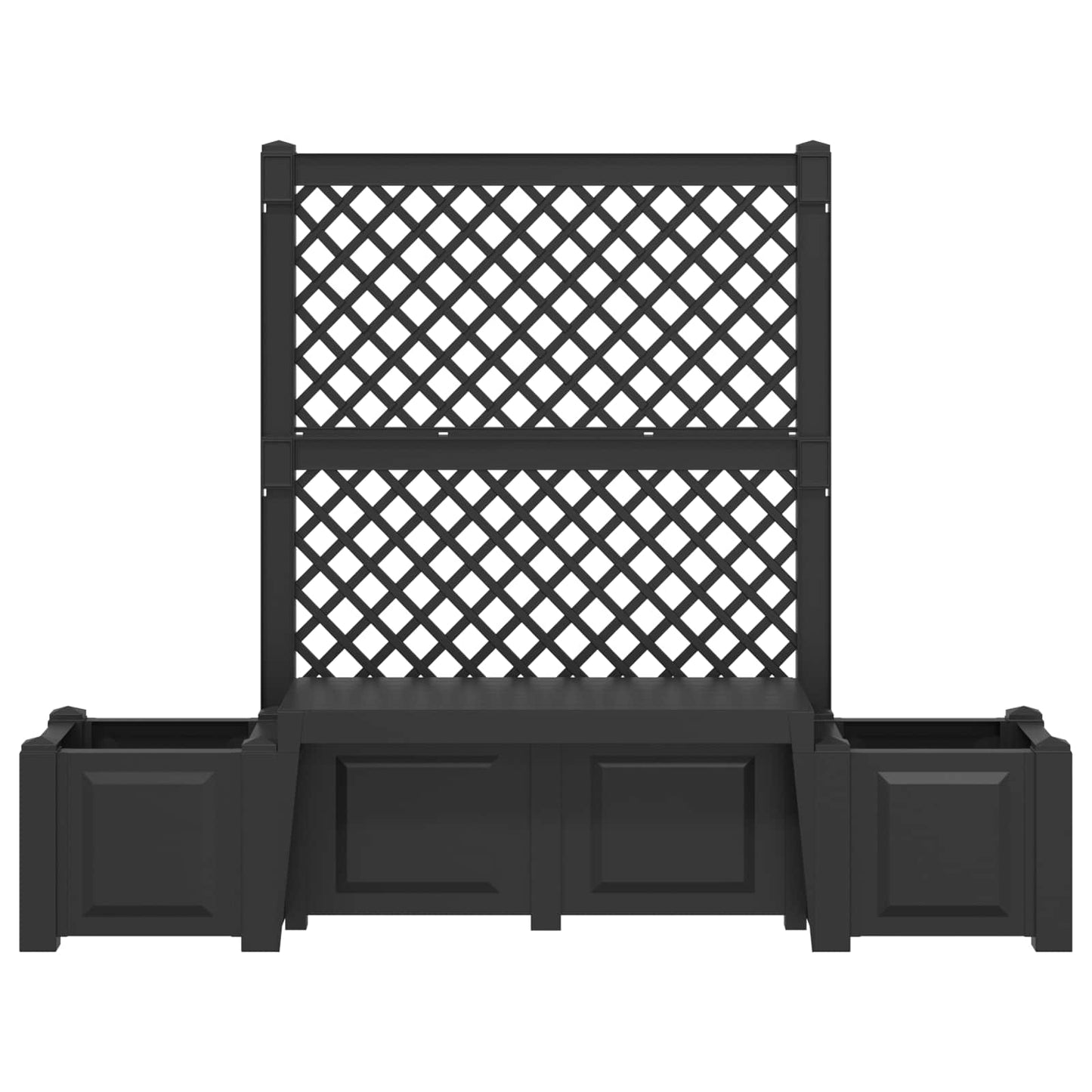 Tuinstoel Kopenhagen Antracietkleurig 173 x 49 x 135,5 cm PP is nu te koop bij PeponiXL, paradijselijk wonen!