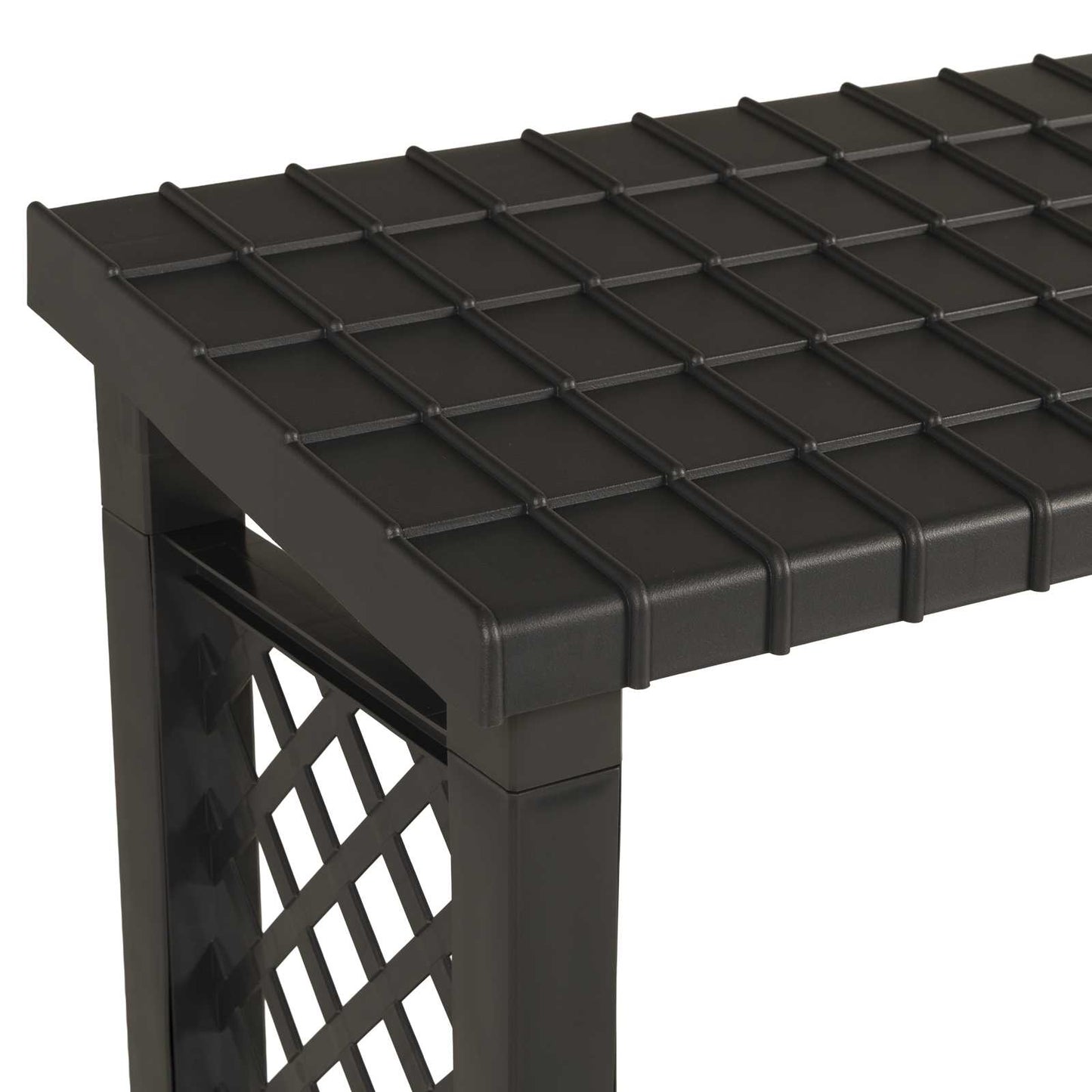 Brandhoutrek 114 x 46 x 101 cm PP Antraciet is nu te koop bij PeponiXL, paradijselijk wonen!