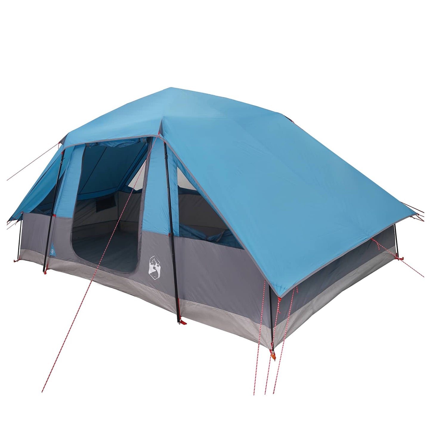 Gezinstent met regenzeil waterdicht 6-persoons Blauw is nu te koop bij PeponiXL, paradijselijk wonen!