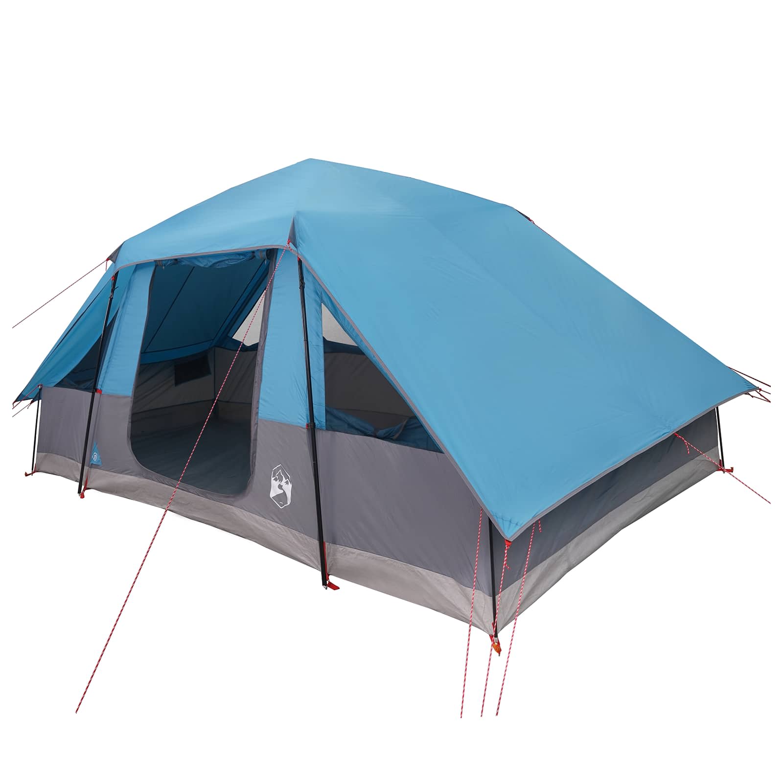 Gezinstent met regenzeil waterdicht 6-persoons Blauw is nu te koop bij PeponiXL, paradijselijk wonen!