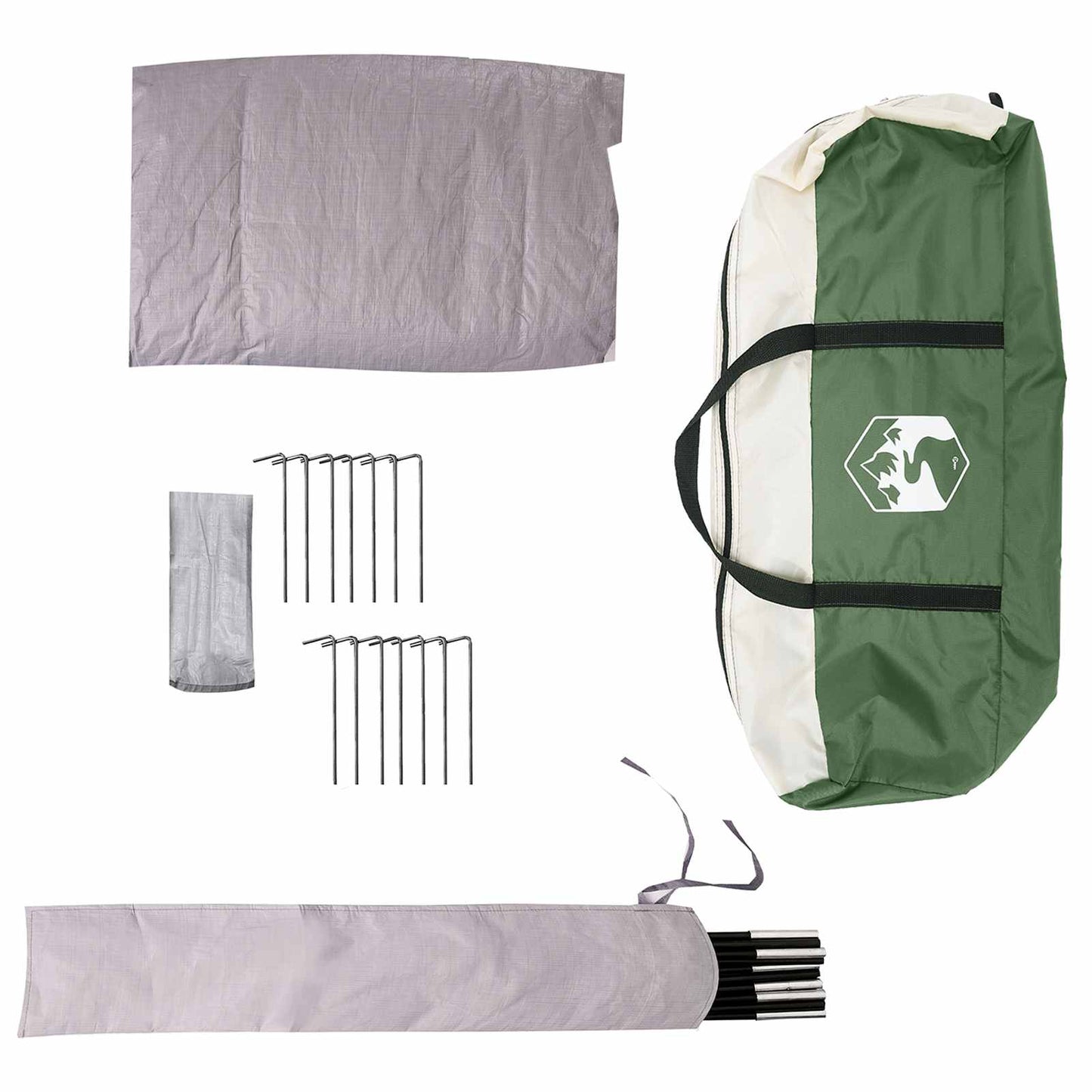 3-persoons Groen 185T Polyester met PU Coating is nu te koop bij PeponiXL, paradijselijk wonen!