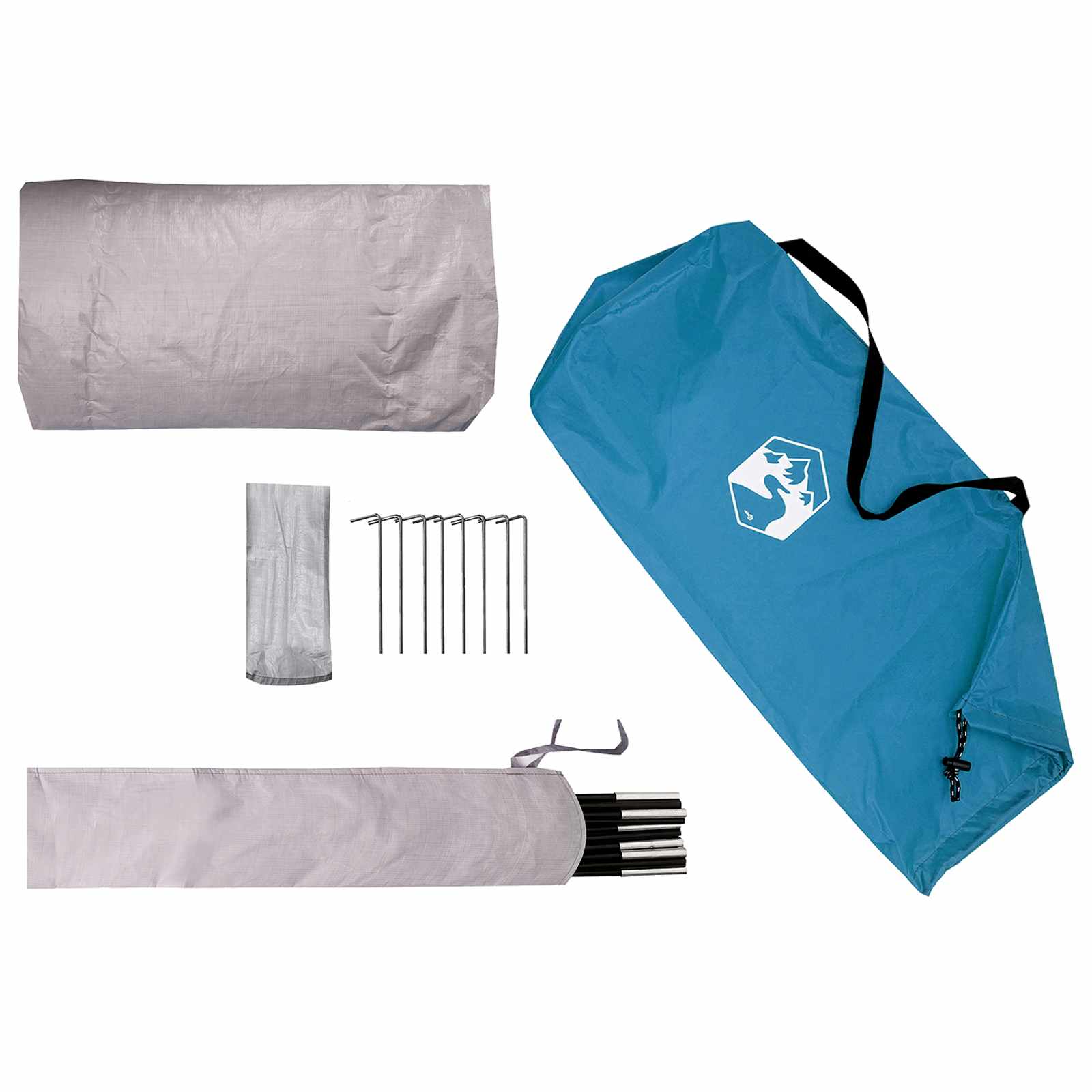 Hiking Tent Waterdicht 1-persoons Blauw is nu te koop bij PeponiXL, paradijselijk wonen!