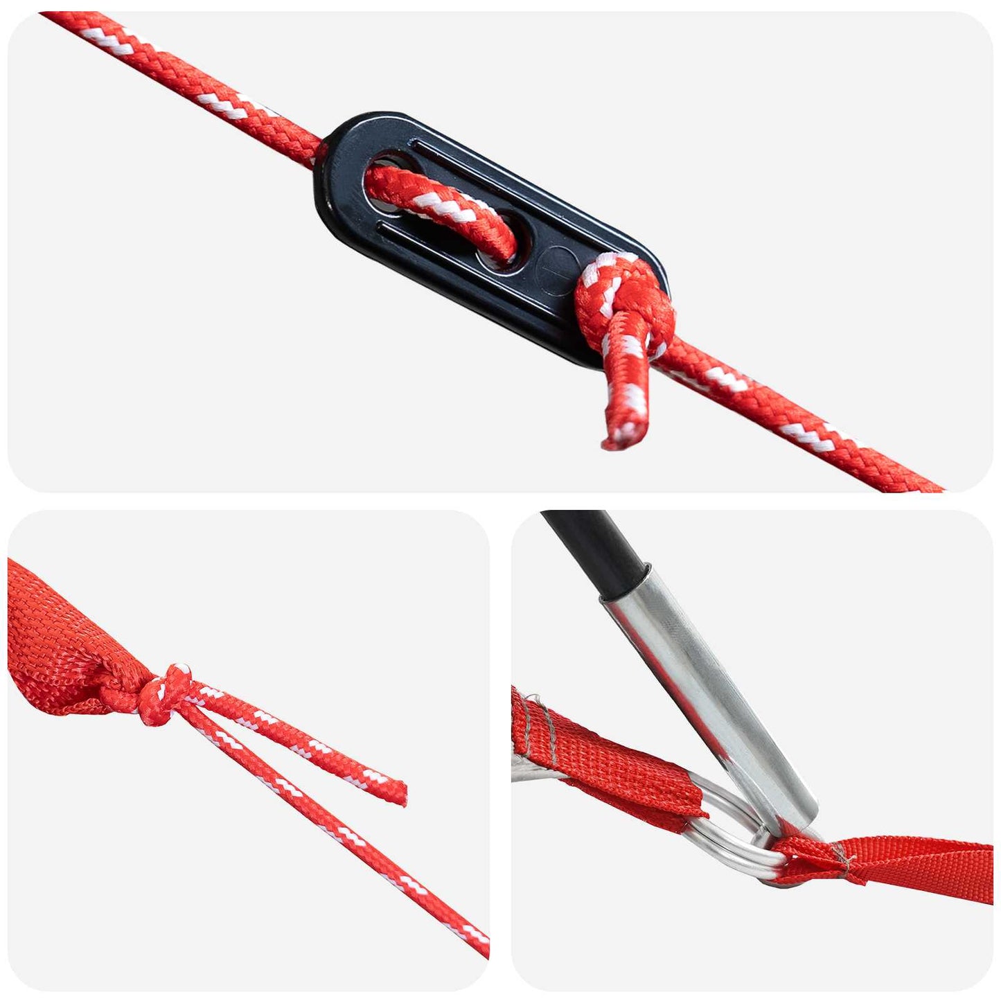 Hiking Tent Waterdicht 1-persoons Grijs en Oranje is nu te koop bij PeponiXL, paradijselijk wonen!