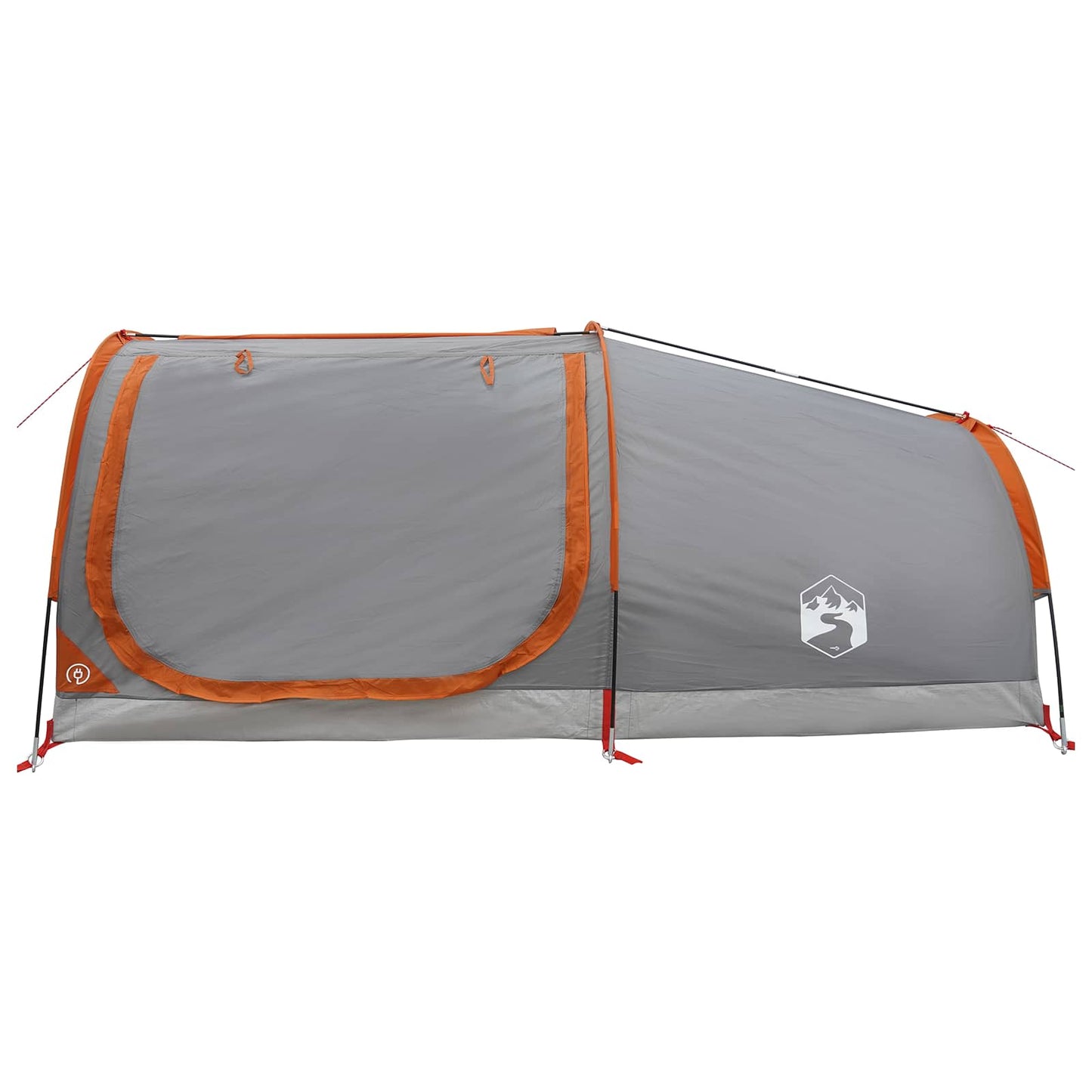 Hiking Tent Waterdicht 1-persoons Grijs en Oranje is nu te koop bij PeponiXL, paradijselijk wonen!