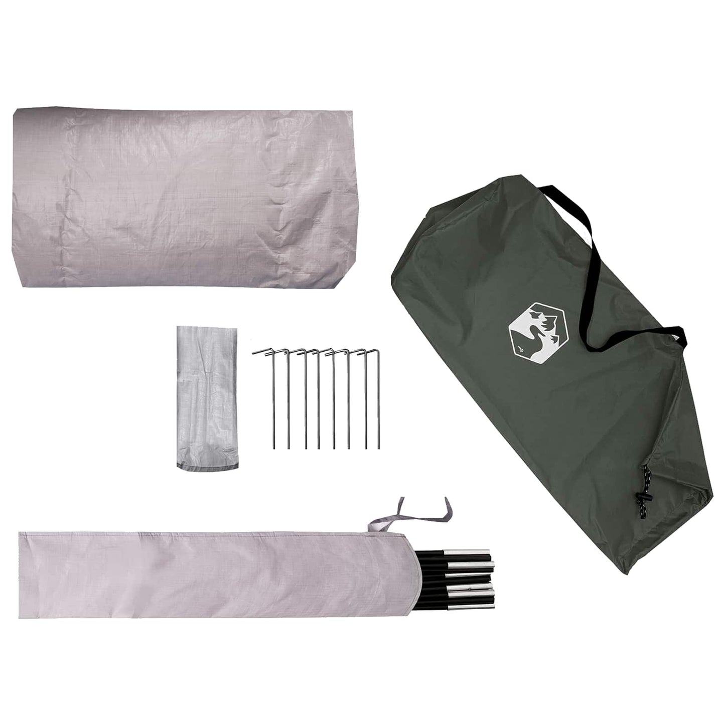 Hiking Tent Waterdicht 1-persoons Legergroen is nu te koop bij PeponiXL, paradijselijk wonen!