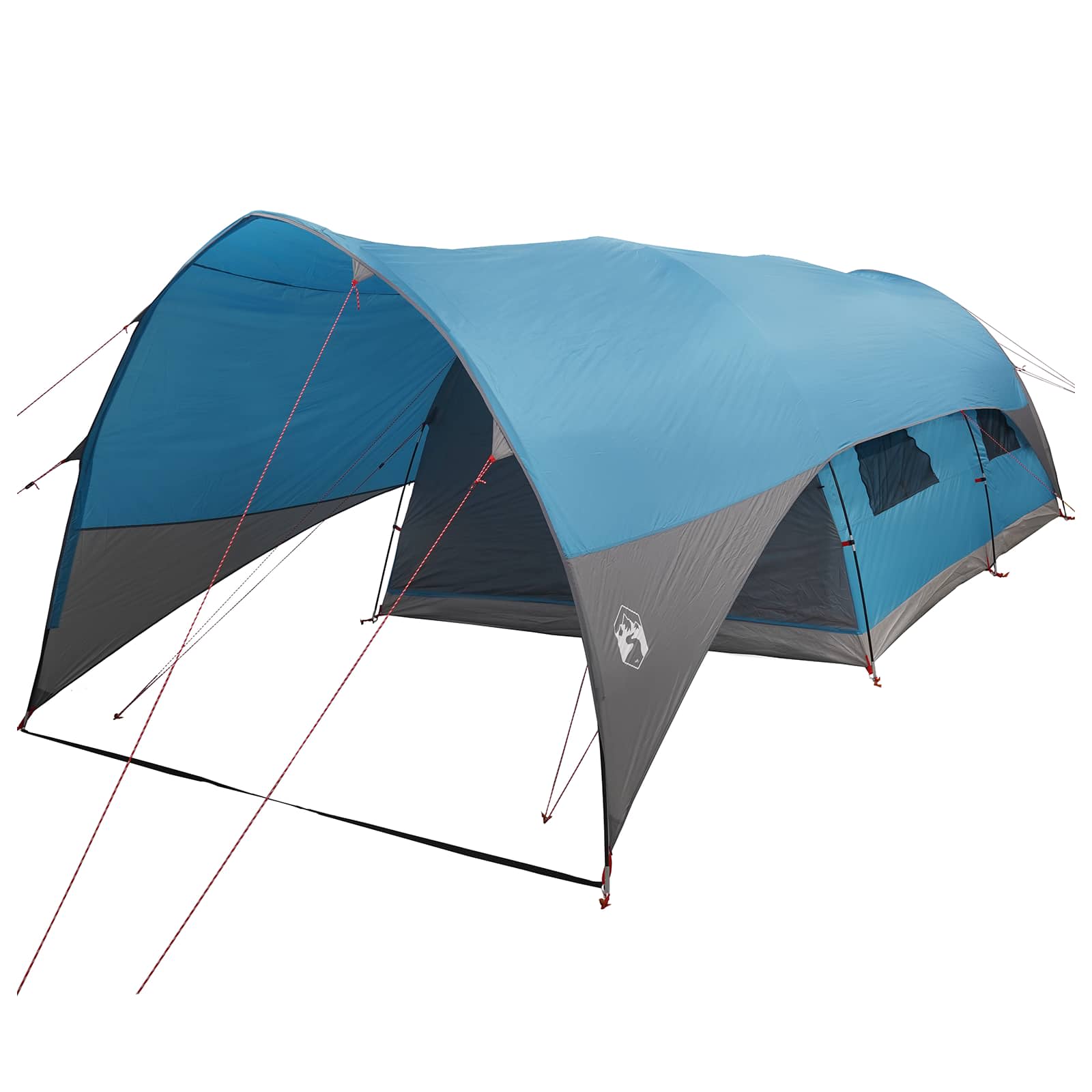Tunnel Tent met Waterdichte Regenhoes 10-persoons Blauw is nu te koop bij PeponiXL, paradijselijk wonen!