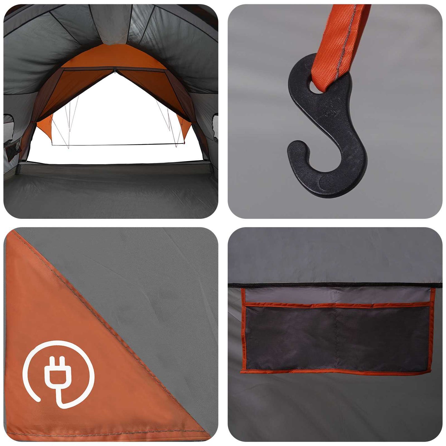 Tunnel Tent met Waterdichte Regenhoes 10-persoons is nu te koop bij PeponiXL, paradijselijk wonen!