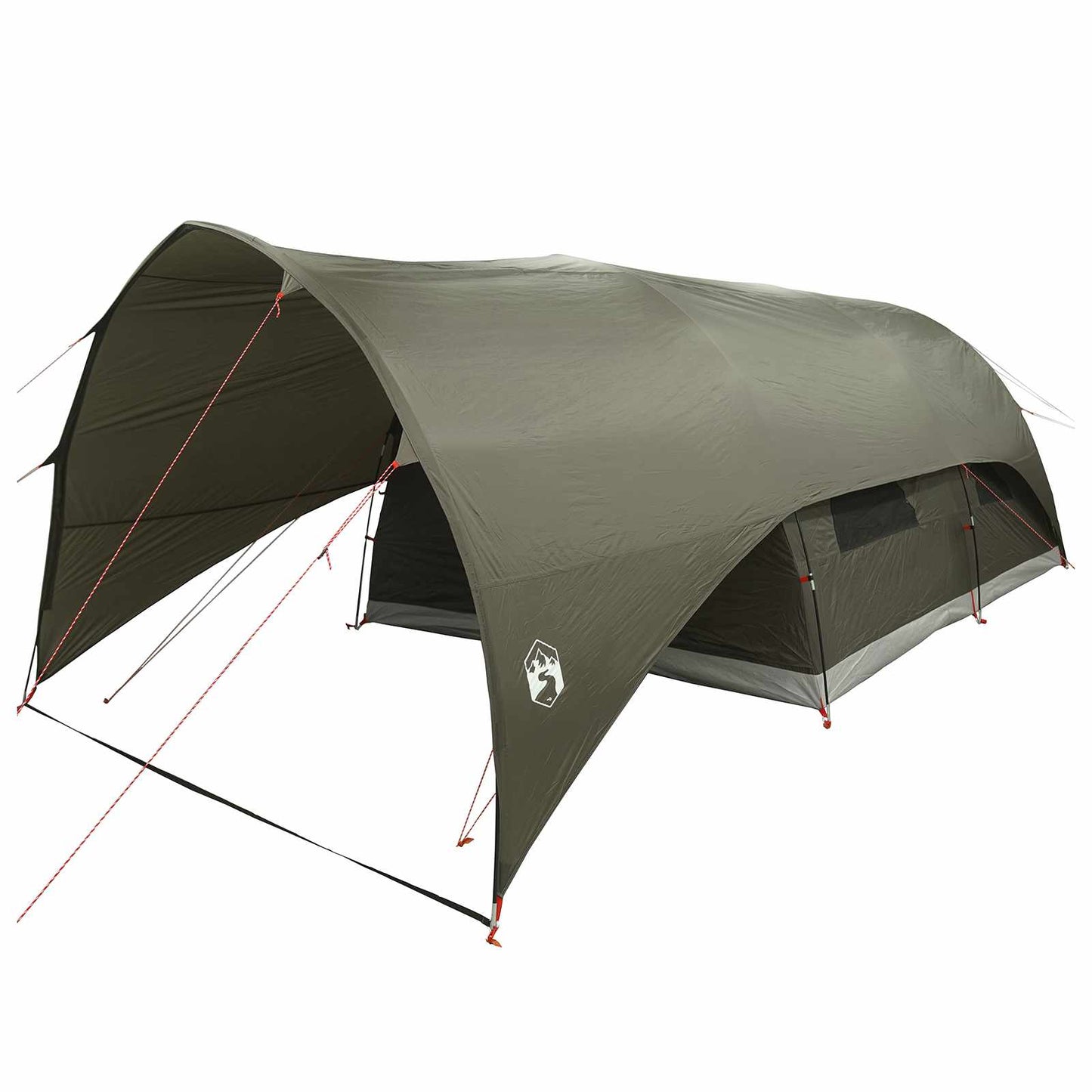 Tunnel Tent met Waterdichte Regenhoes 10-persoons Legergroen is nu te koop bij PeponiXL, paradijselijk wonen!