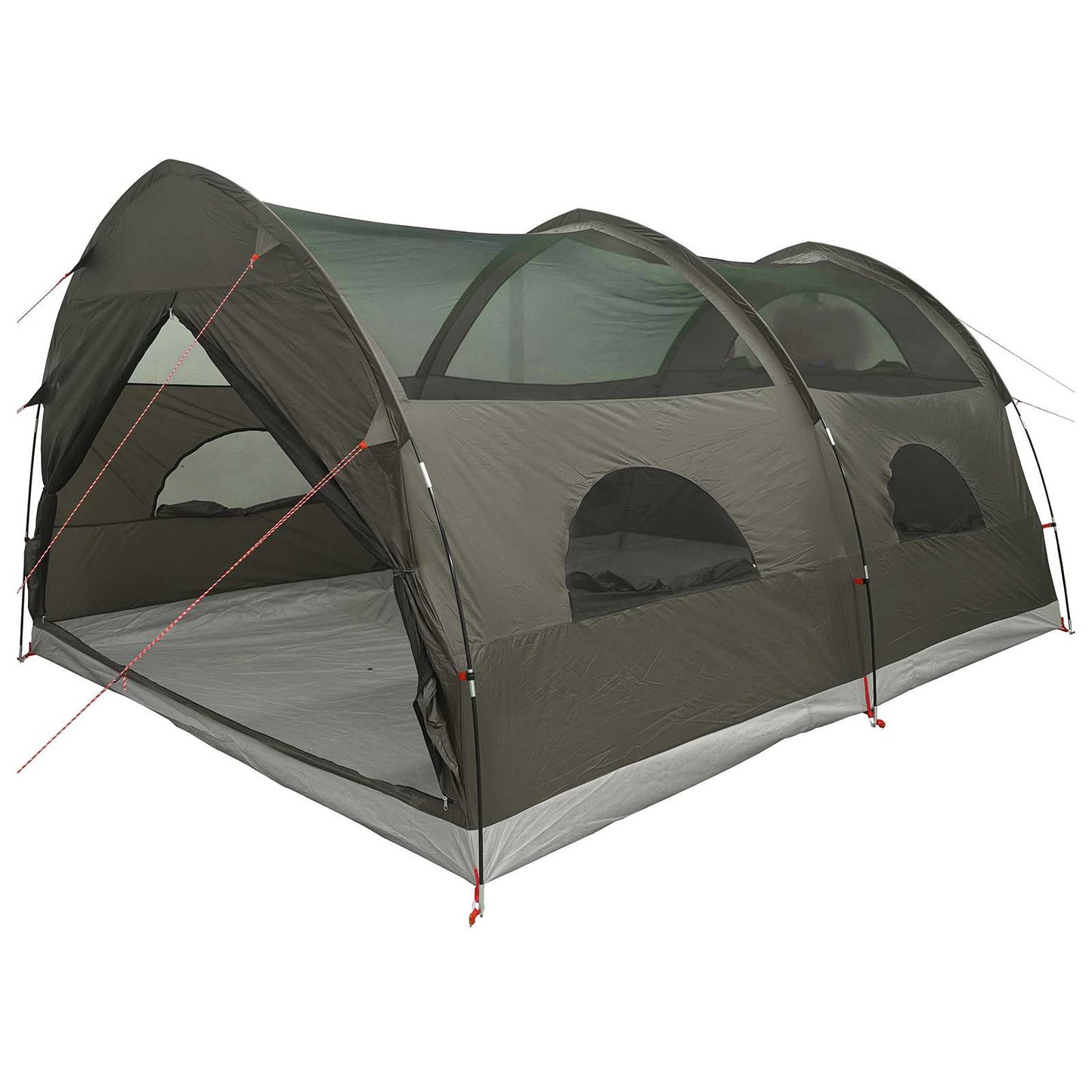 Tunnel Tent met Waterdichte Regenhoes 10-persoons Legergroen is nu te koop bij PeponiXL, paradijselijk wonen!
