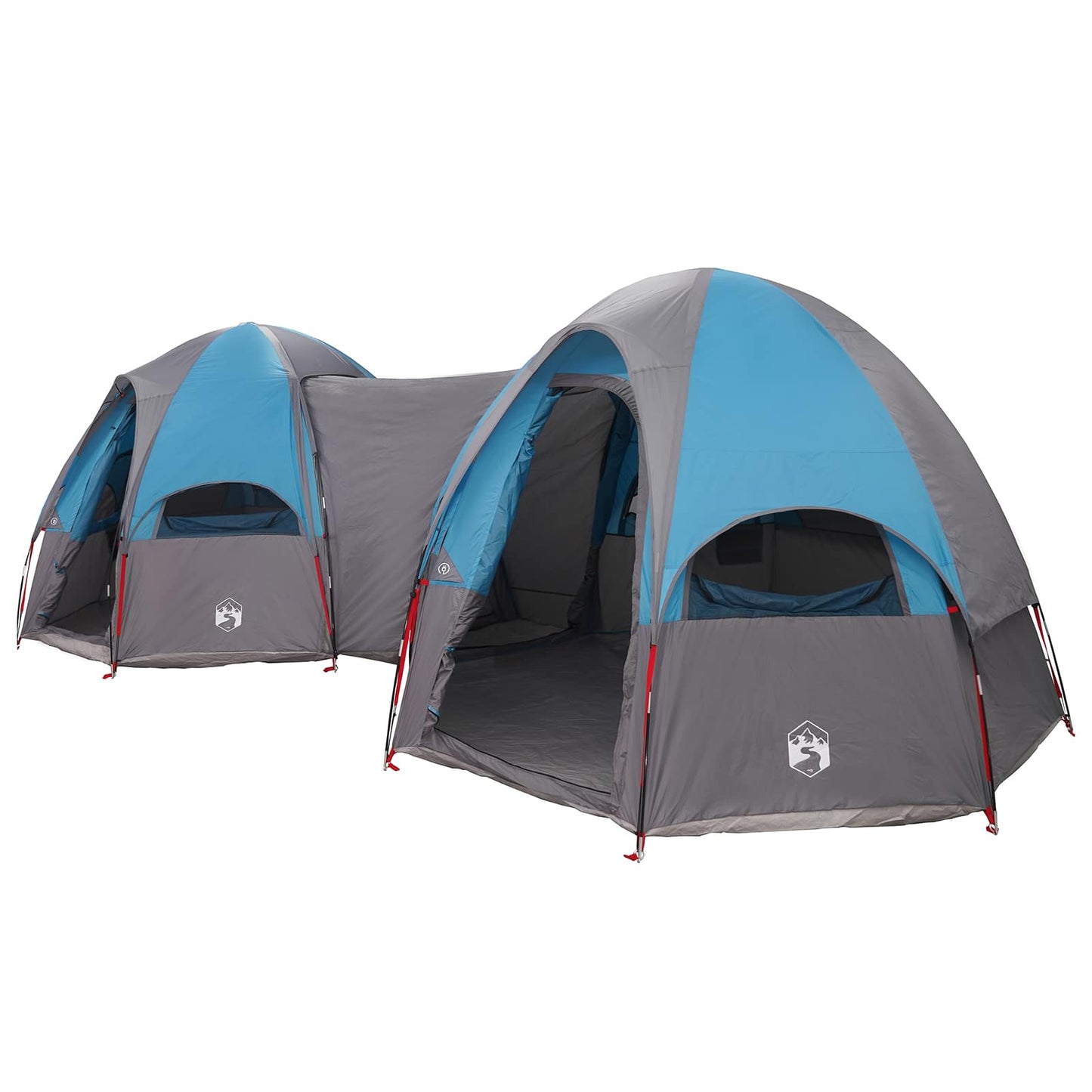 Gezinstent met regenzeil waterdicht 14-persoons Blauw is nu te koop bij PeponiXL, paradijselijk wonen!