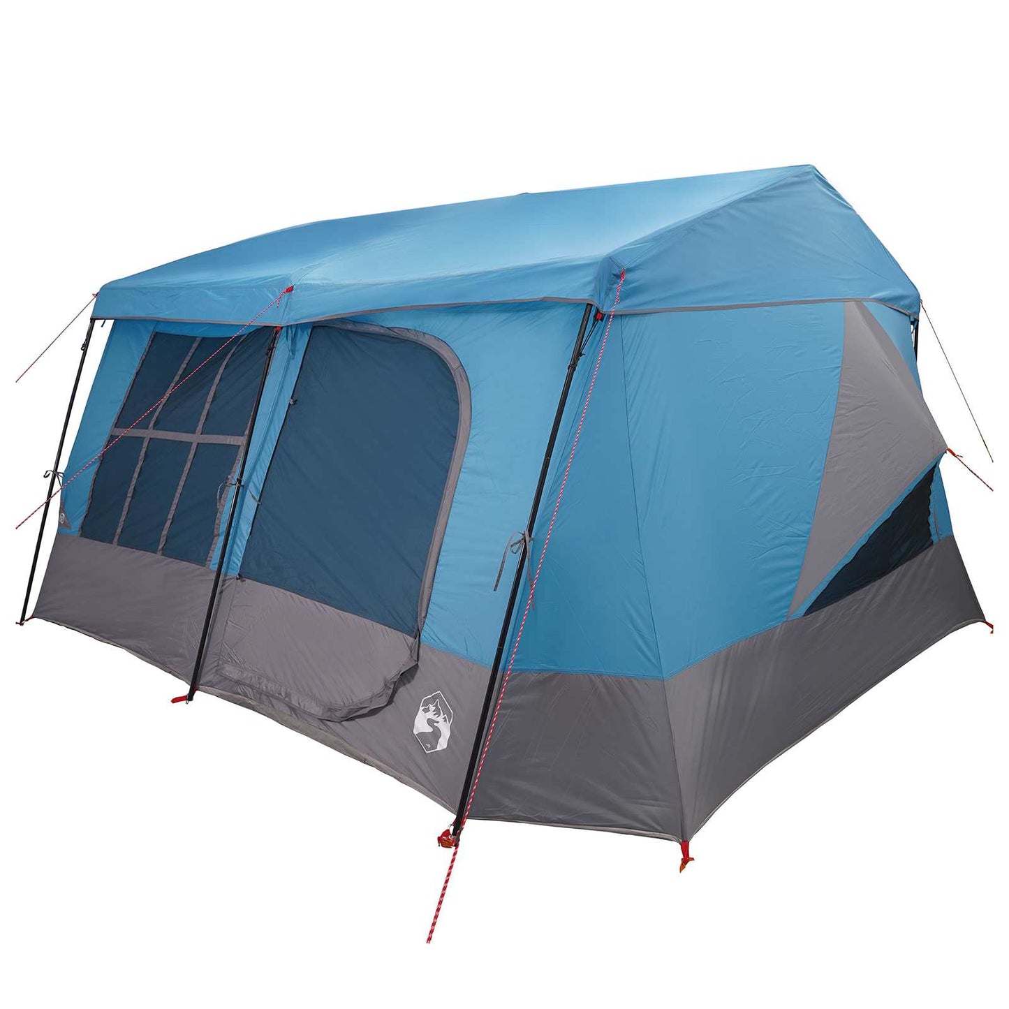 Gezinstent met regenzeil waterdicht 9-persoons Blauw is nu te koop bij PeponiXL, paradijselijk wonen!