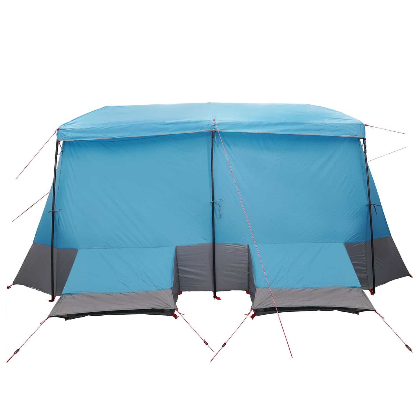 Gezinstent met regenzeil waterdicht 9-persoons Blauw is nu te koop bij PeponiXL, paradijselijk wonen!
