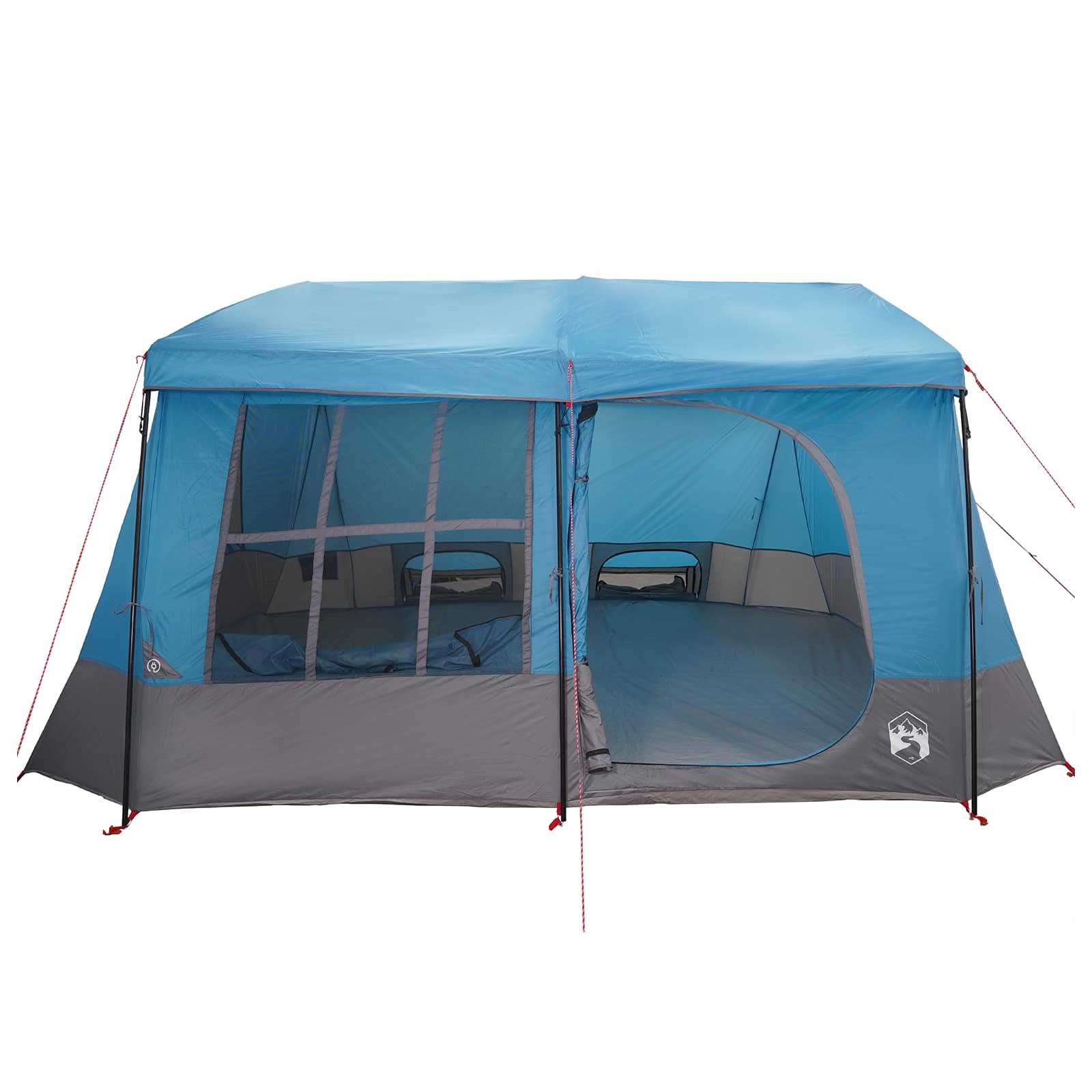 Gezinstent met regenzeil waterdicht 9-persoons Blauw is nu te koop bij PeponiXL, paradijselijk wonen!