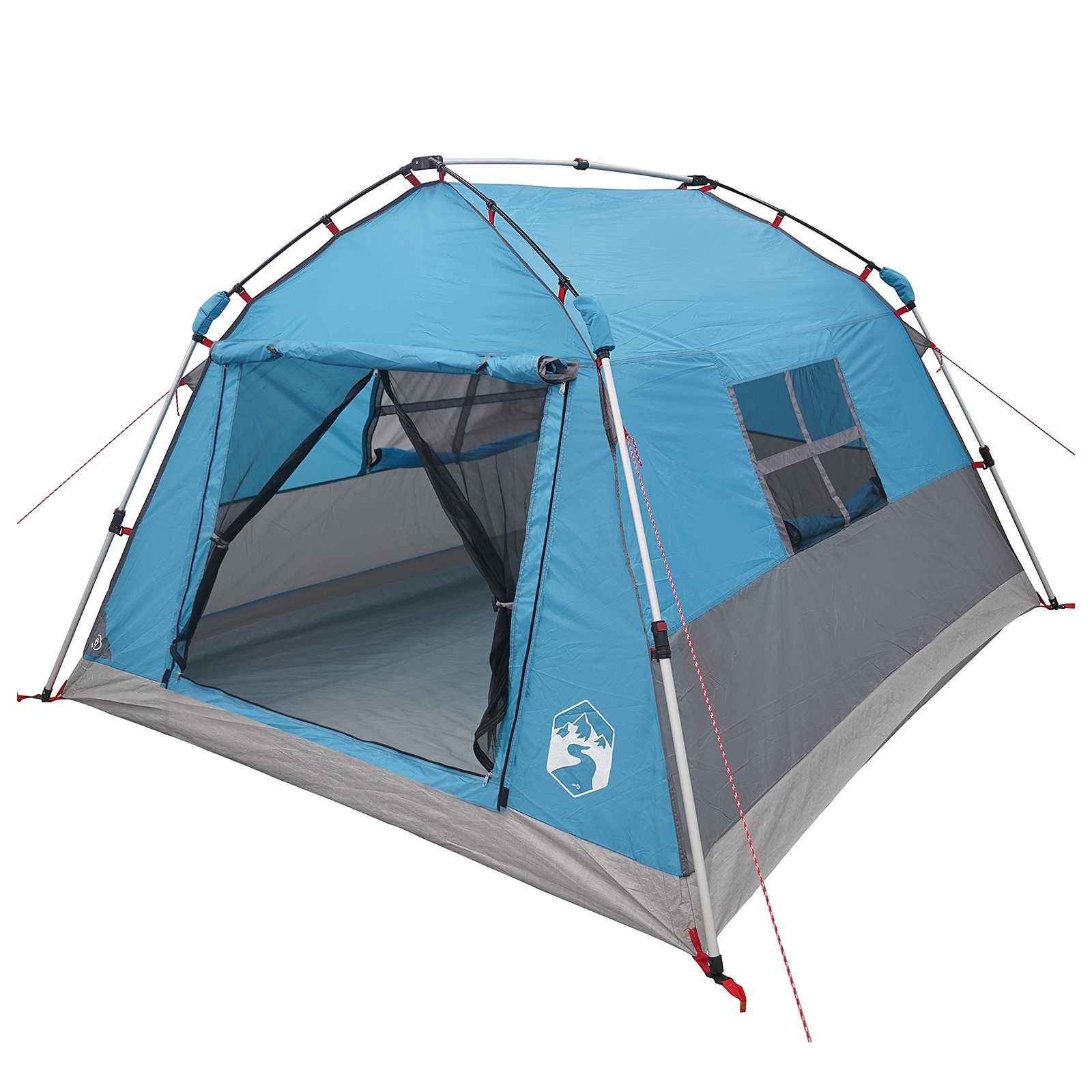 Instant Tent Water-resistant 3-persoons Blauw is nu te koop bij PeponiXL, paradijselijk wonen!