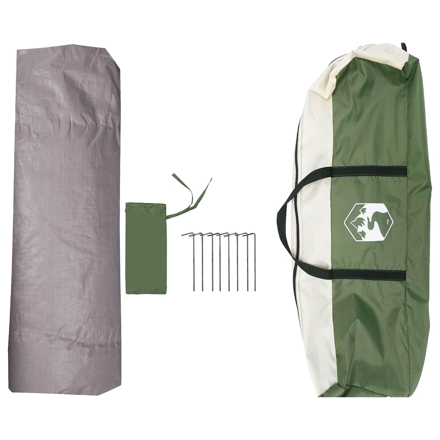 Instant Tent Water-resistant 4-persoons Groen is nu te koop bij PeponiXL, paradijselijk wonen!
