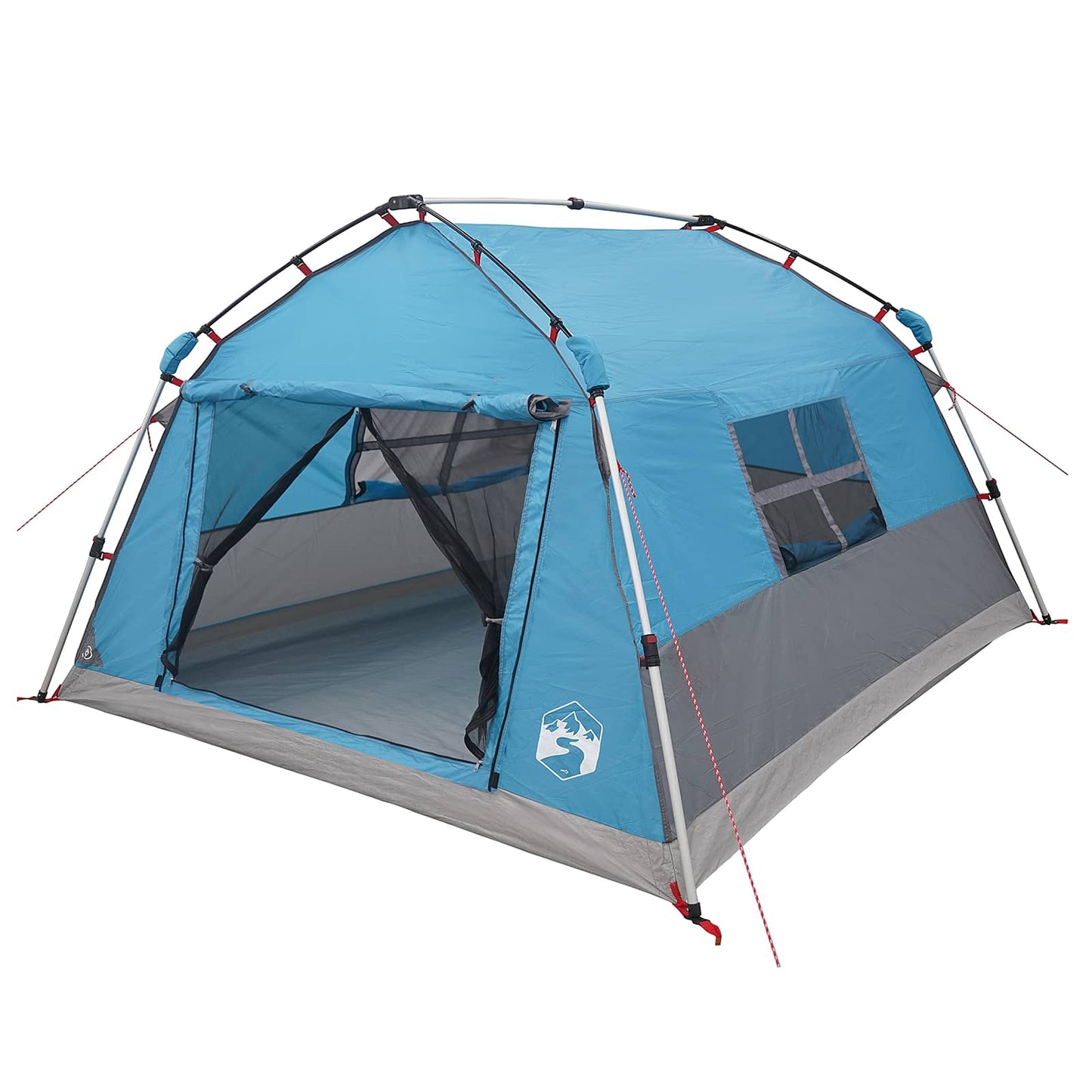 Instant Tent Water-resistant 4-persoons Blauw is nu te koop bij PeponiXL, paradijselijk wonen!