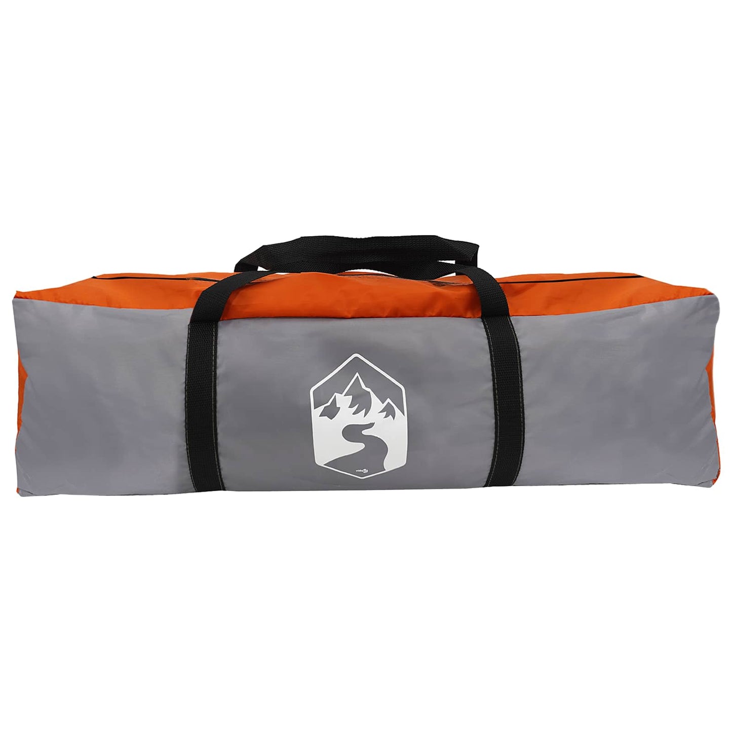 Instant Tent Water-resistant 4-persoons Grijs en Oranje is nu te koop bij PeponiXL, paradijselijk wonen!